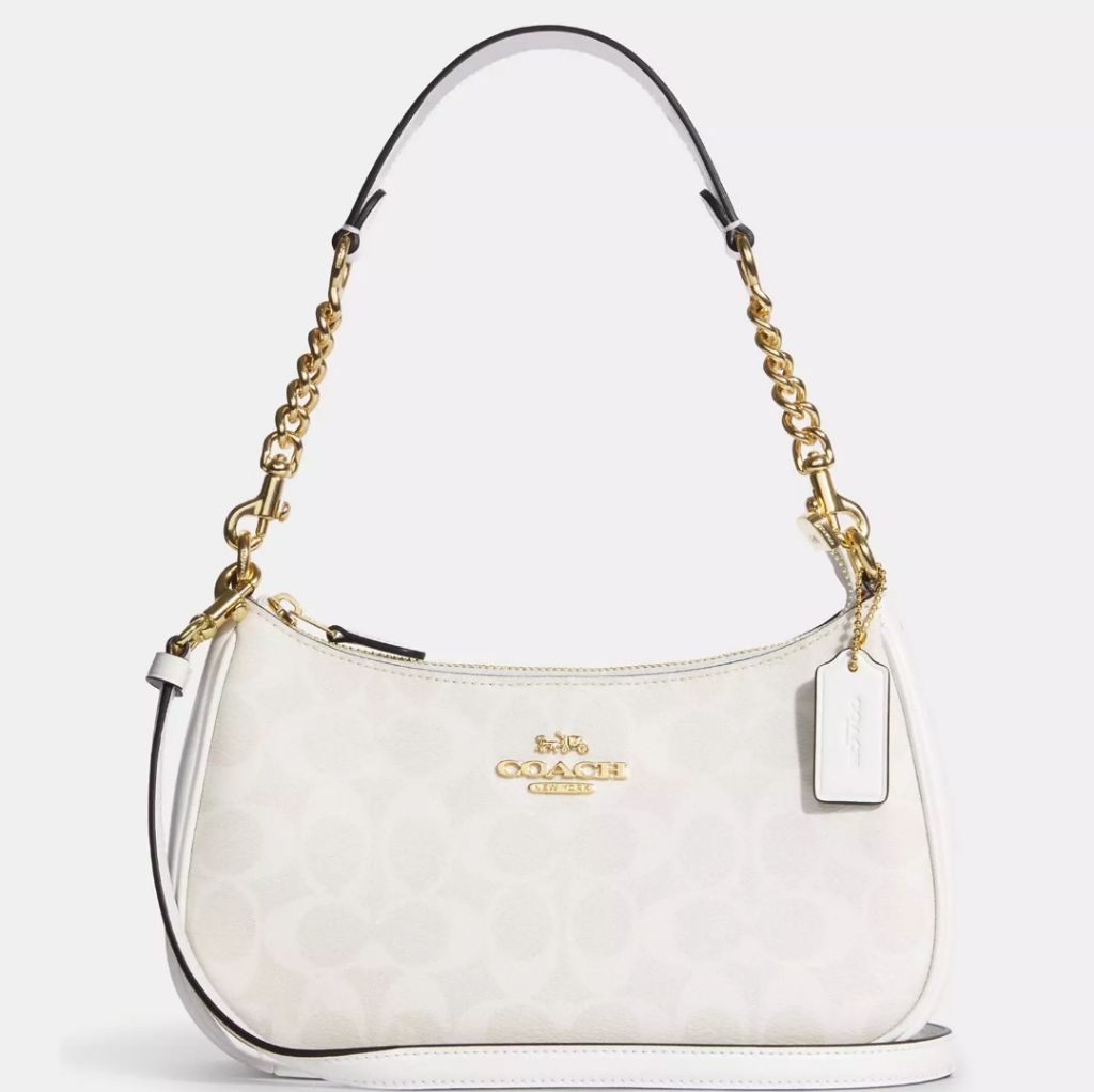 COACH Teri Shoulder Bag In Signature Canvas