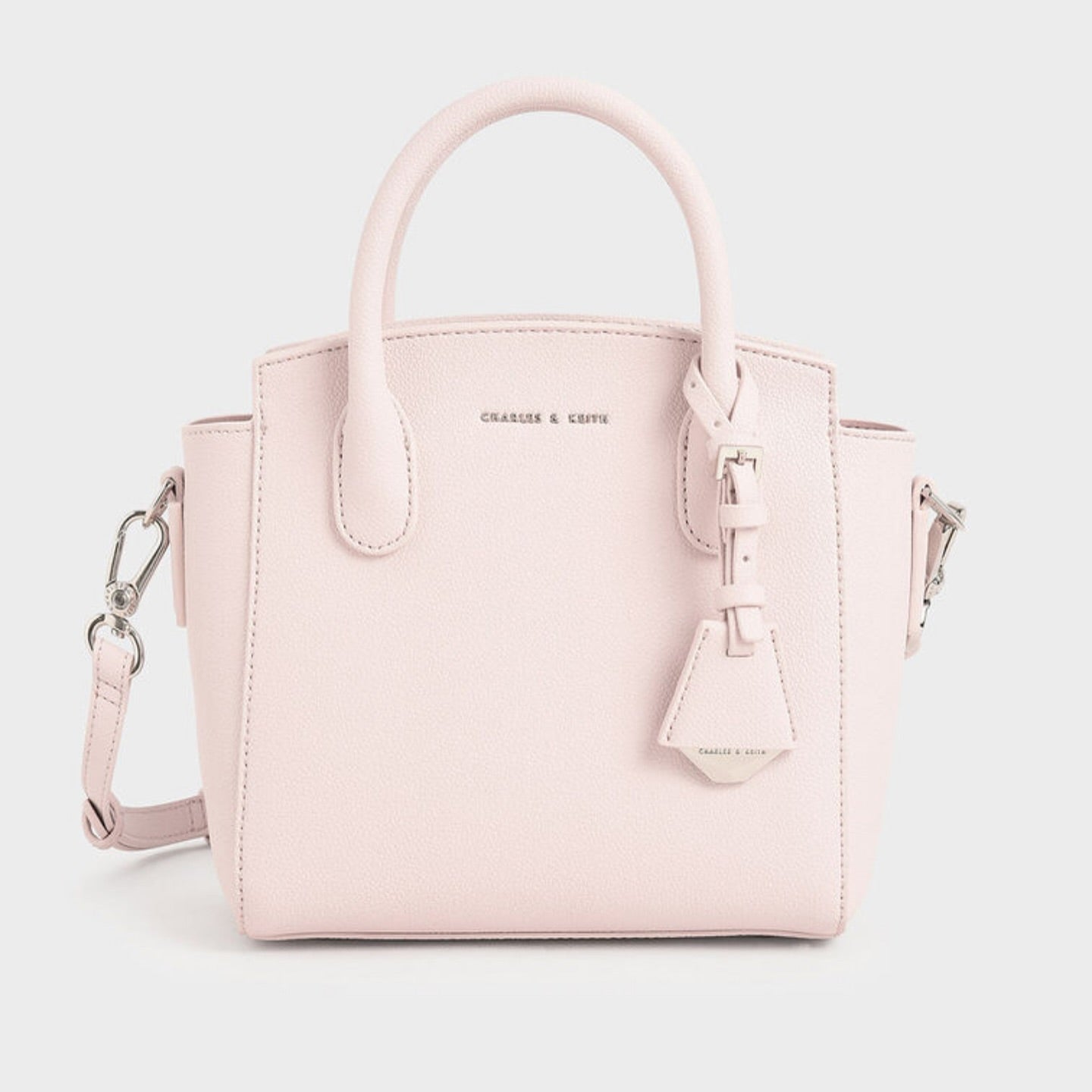 CALVIN KLEIN Harper Structured Top Handle Bag