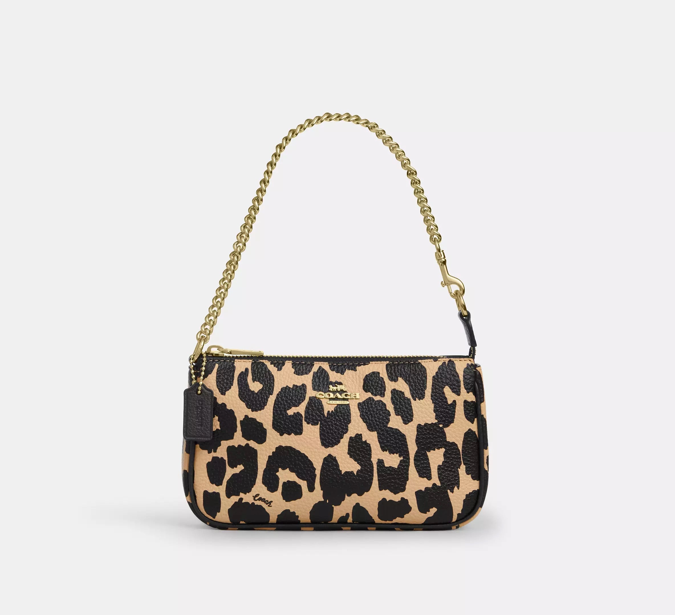 COACH Nolita 19 With Leopard Print