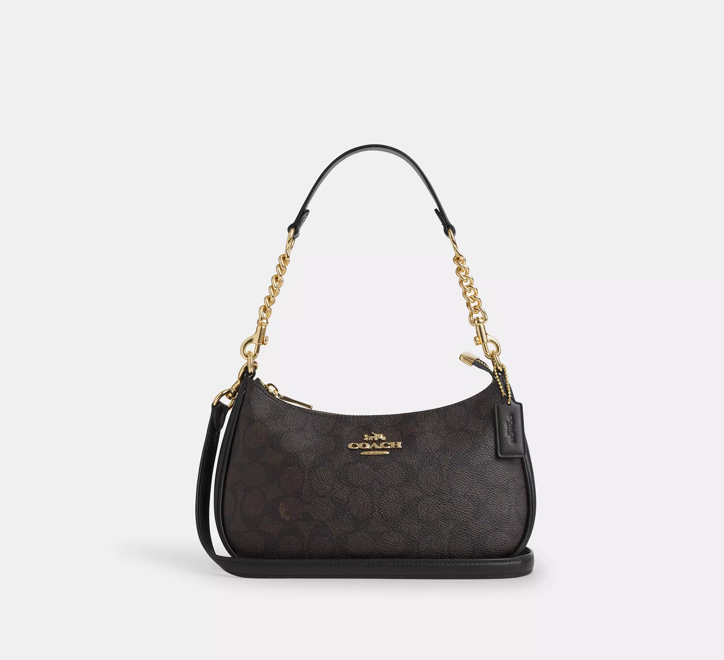 COACH Teri Shoulder Bag In Signature Canvas