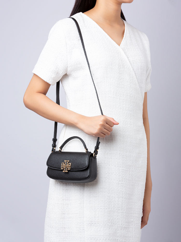 TORY BURCH Mini Top Handle Britten Crossbody