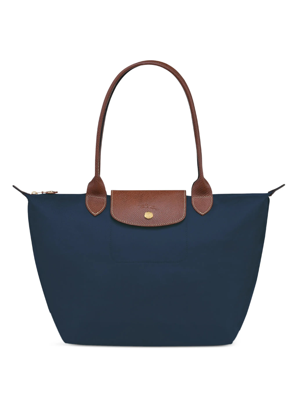 LONGCHAMP Long Handle Medium - Navy Blue