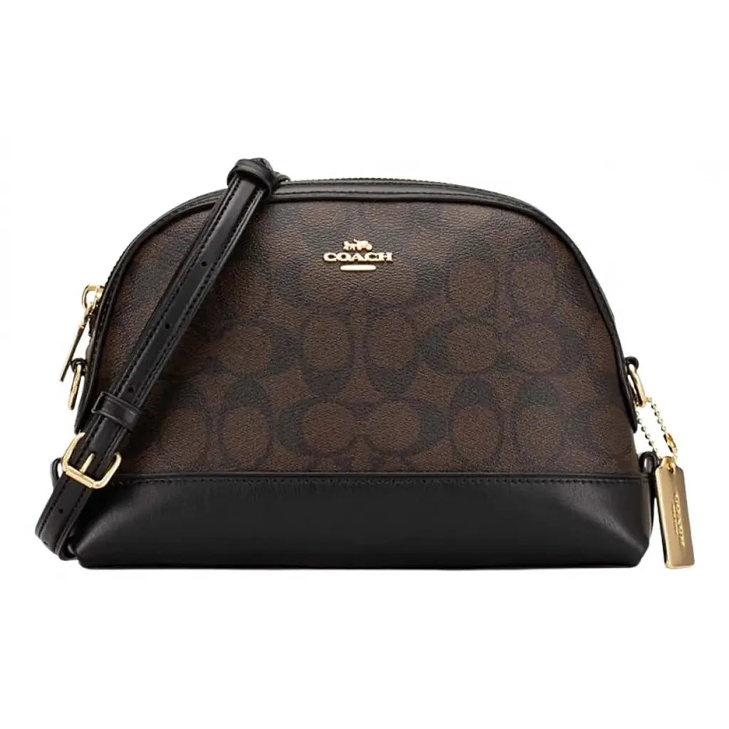 COACH Dome Crossbody in Signature Canvas