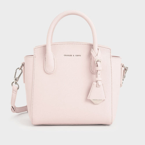 CALVIN KLEIN Harper Structured Top Handle Bag