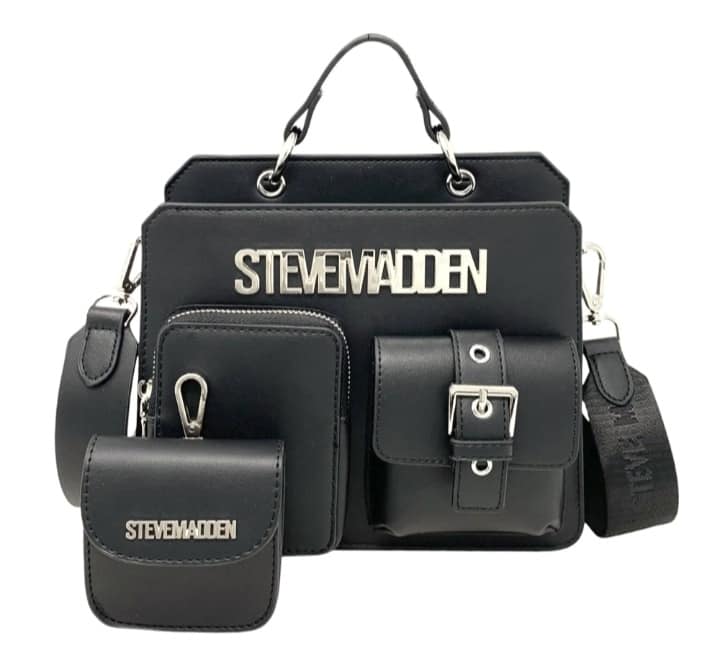 STEVE MADDEN Bevelyn Utility Pocket Convertible Crossbody Bag