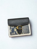 COACH Tabby Small Wallet With Snakeskin Detail