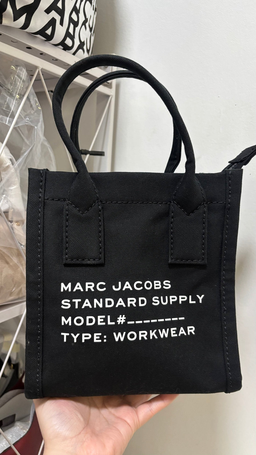 MARC JACOBS Canvas Standard Supply Small Tote