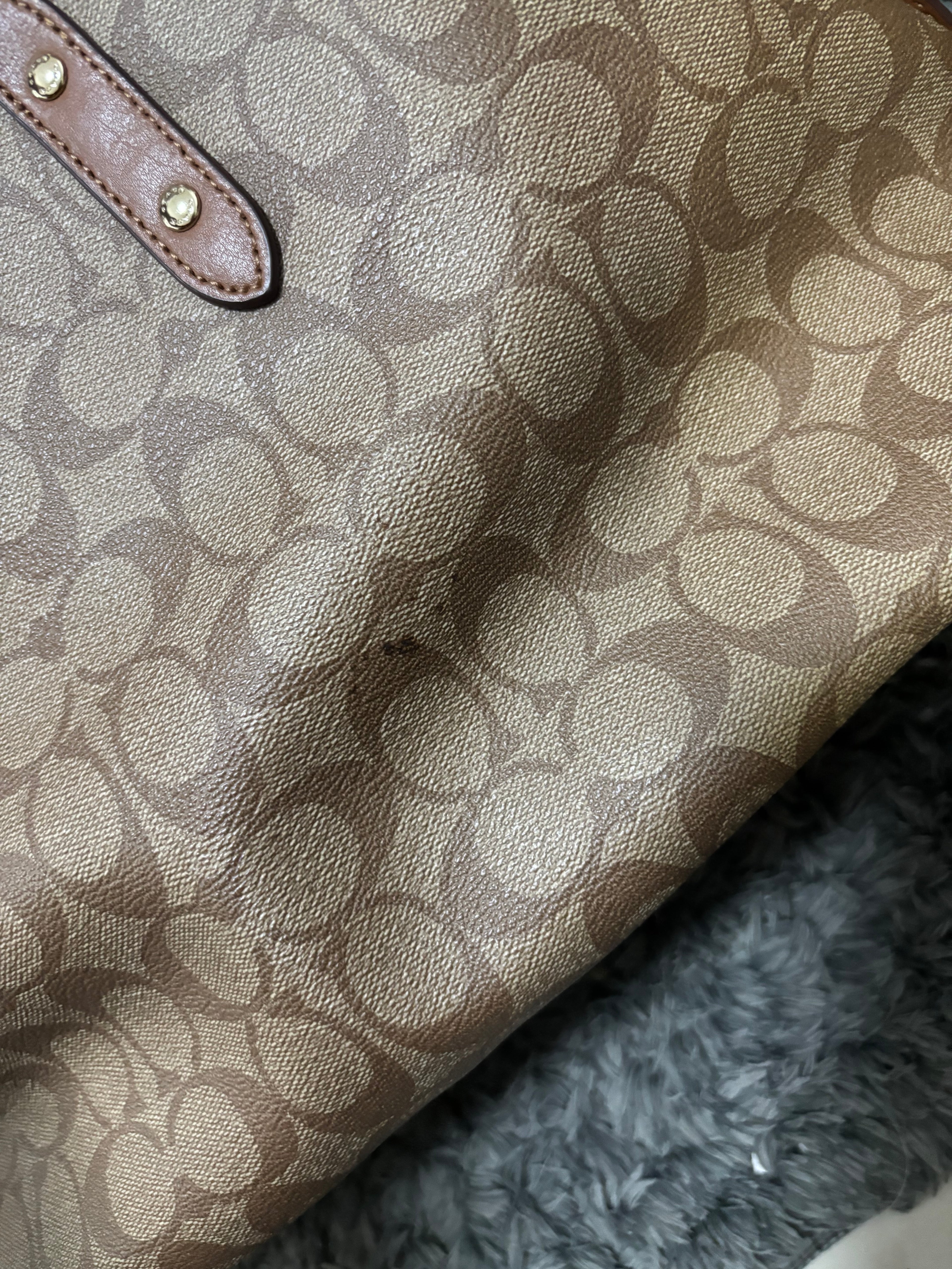 COACH Drawstring Carryall in Signature