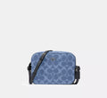 COACH Mini Camera Bag In Signature Canvas