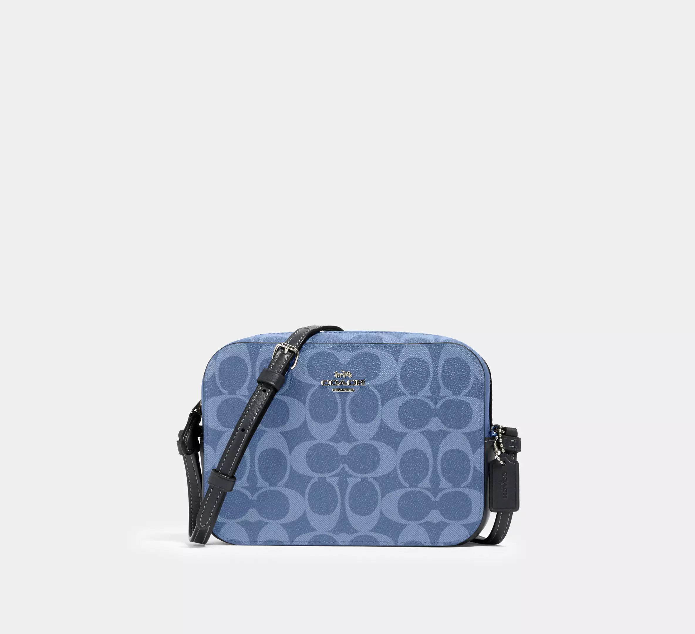 COACH Mini Camera Bag In Signature Canvas
