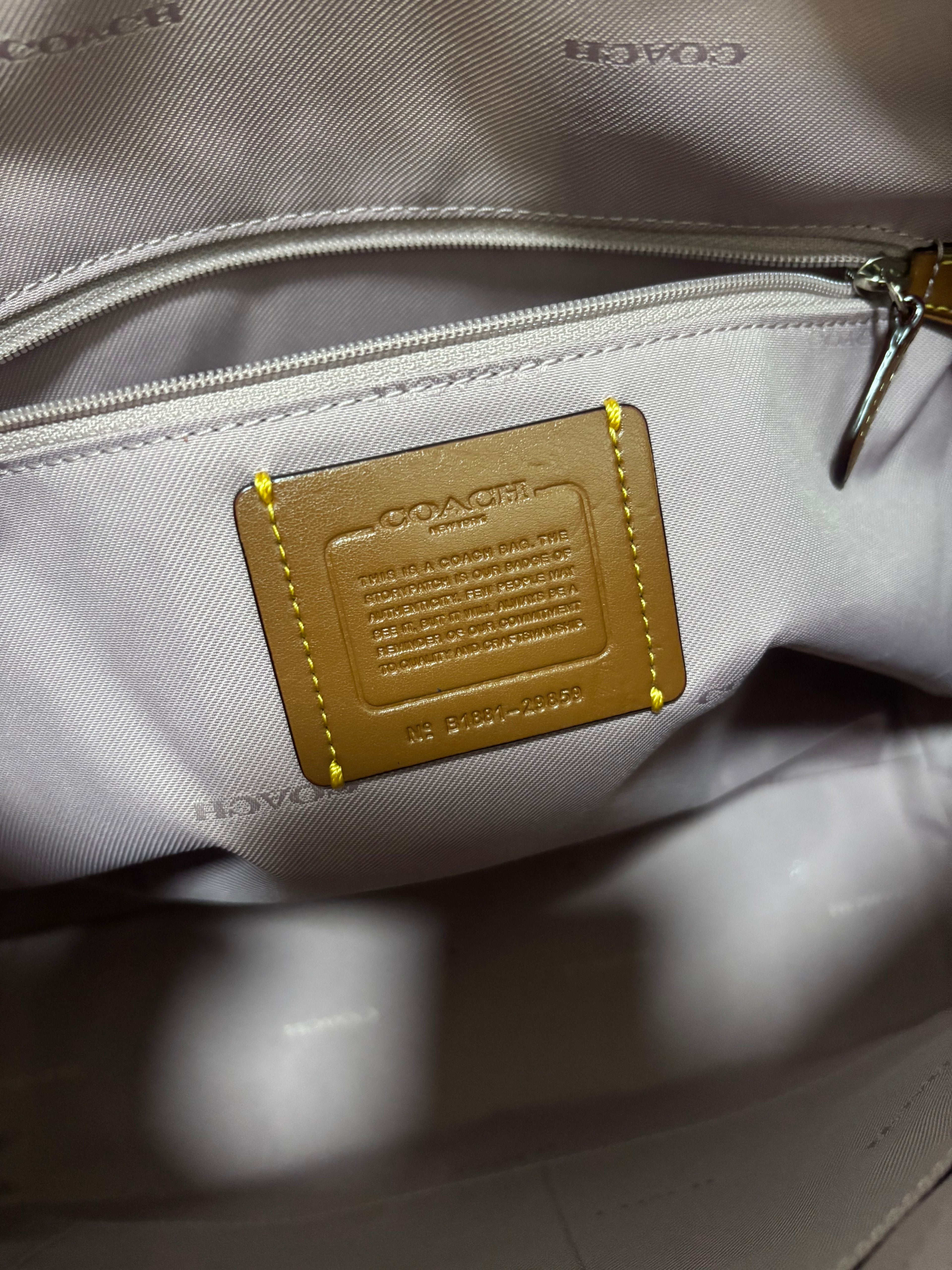 COACH Taylor Tote With Floral Bow Print