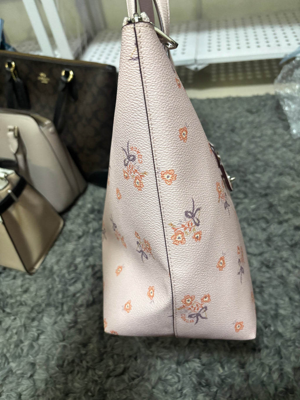 COACH Taylor Tote With Floral Bow Print