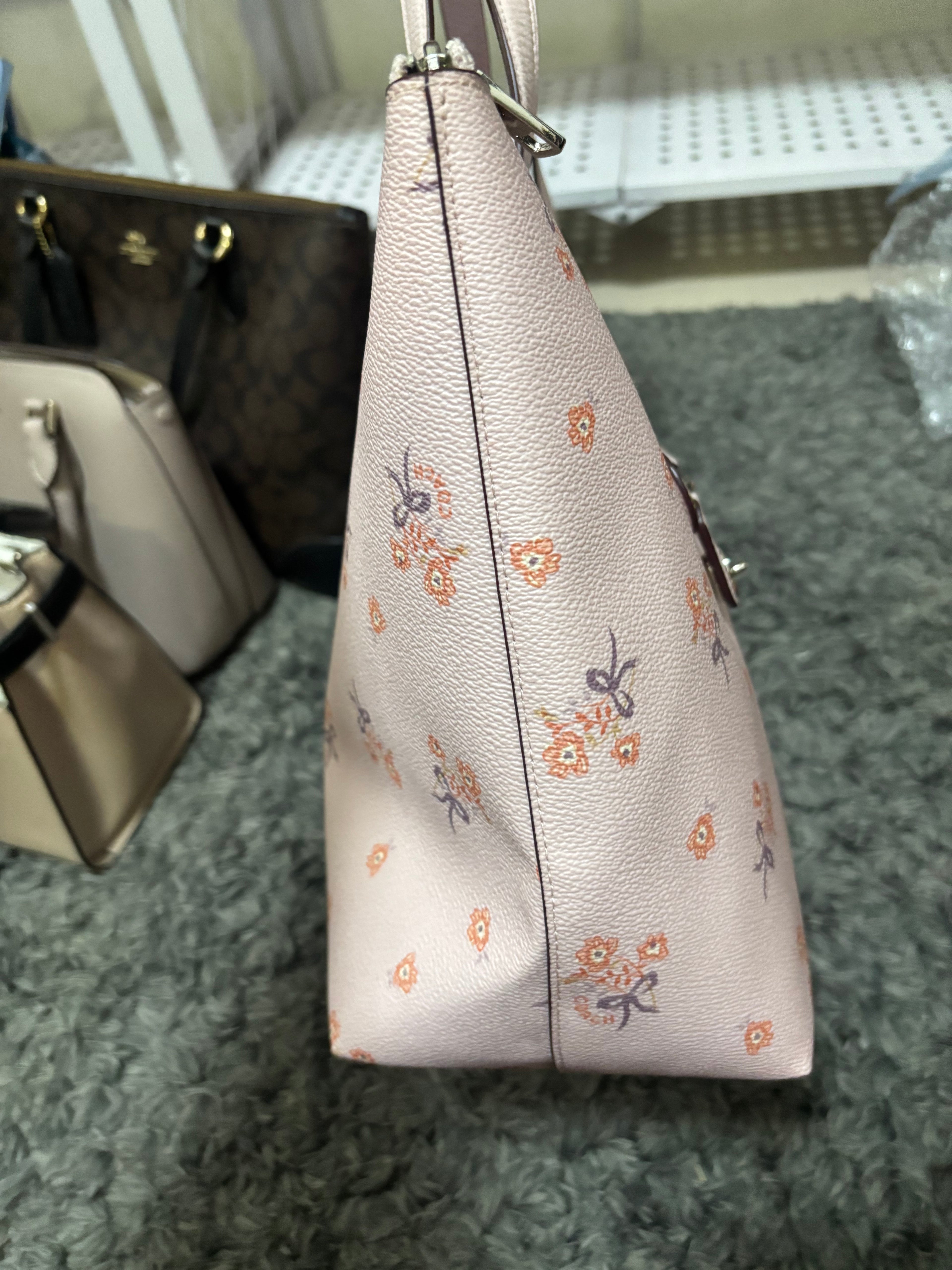 COACH Taylor Tote With Floral Bow Print