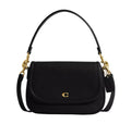 COACH Legacy Small Pebbled Leather Shoulder Bag Black