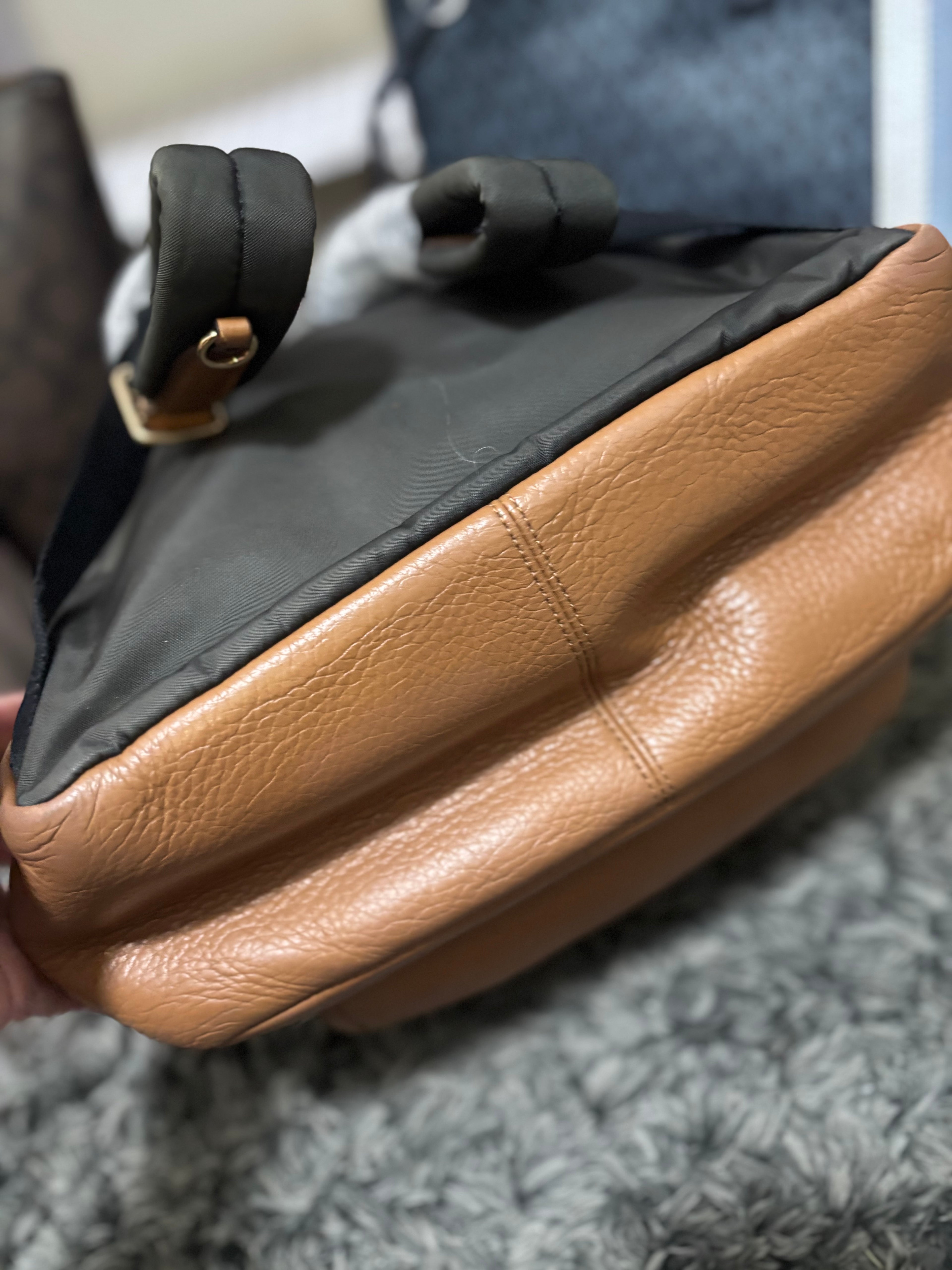 COACH Medium Charlie Backpack in Pebble Leather
