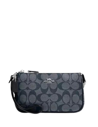 COACH Nolita 19 In Signature Canvas Charcoal