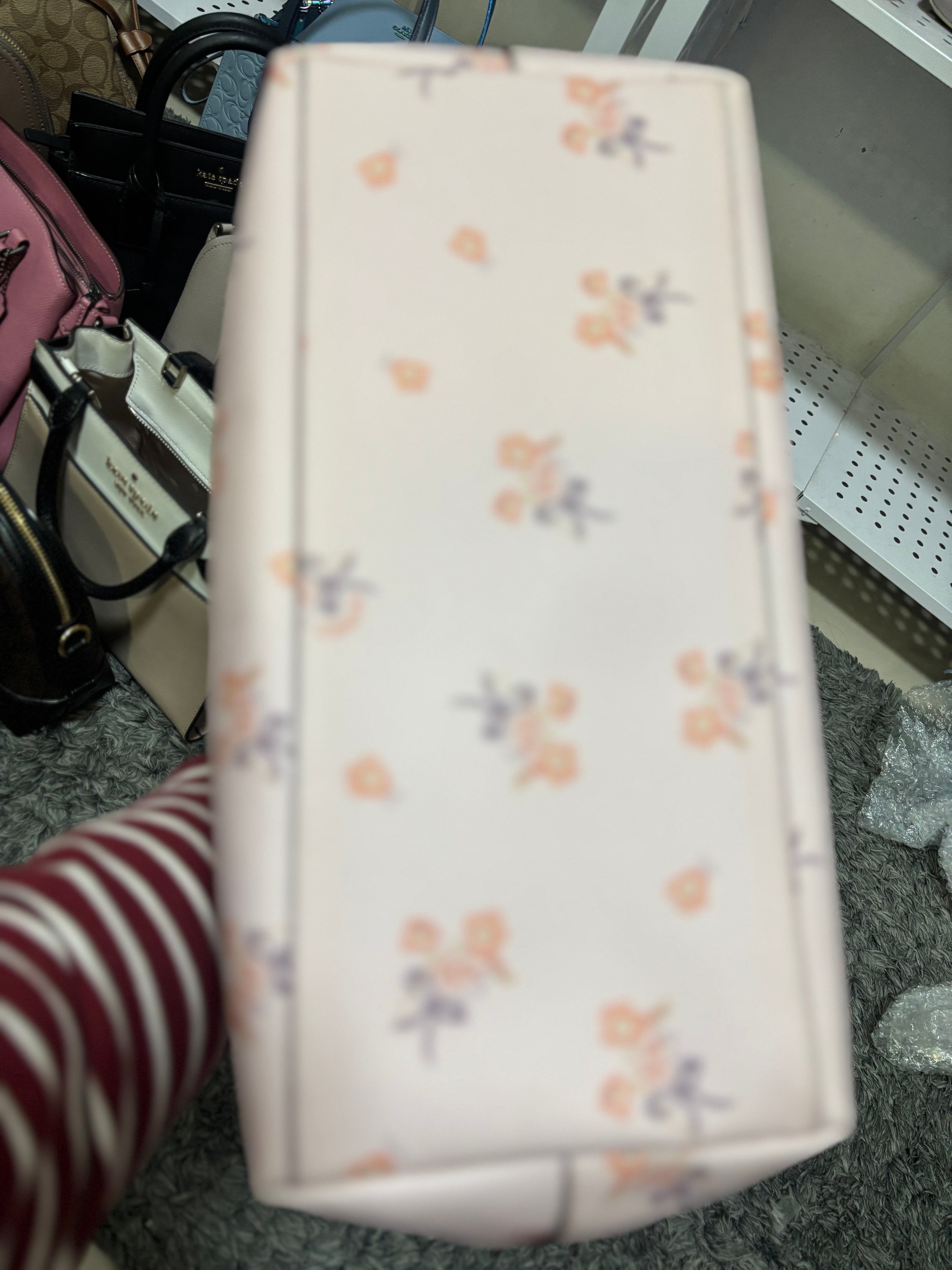 COACH Taylor Tote With Floral Bow Print