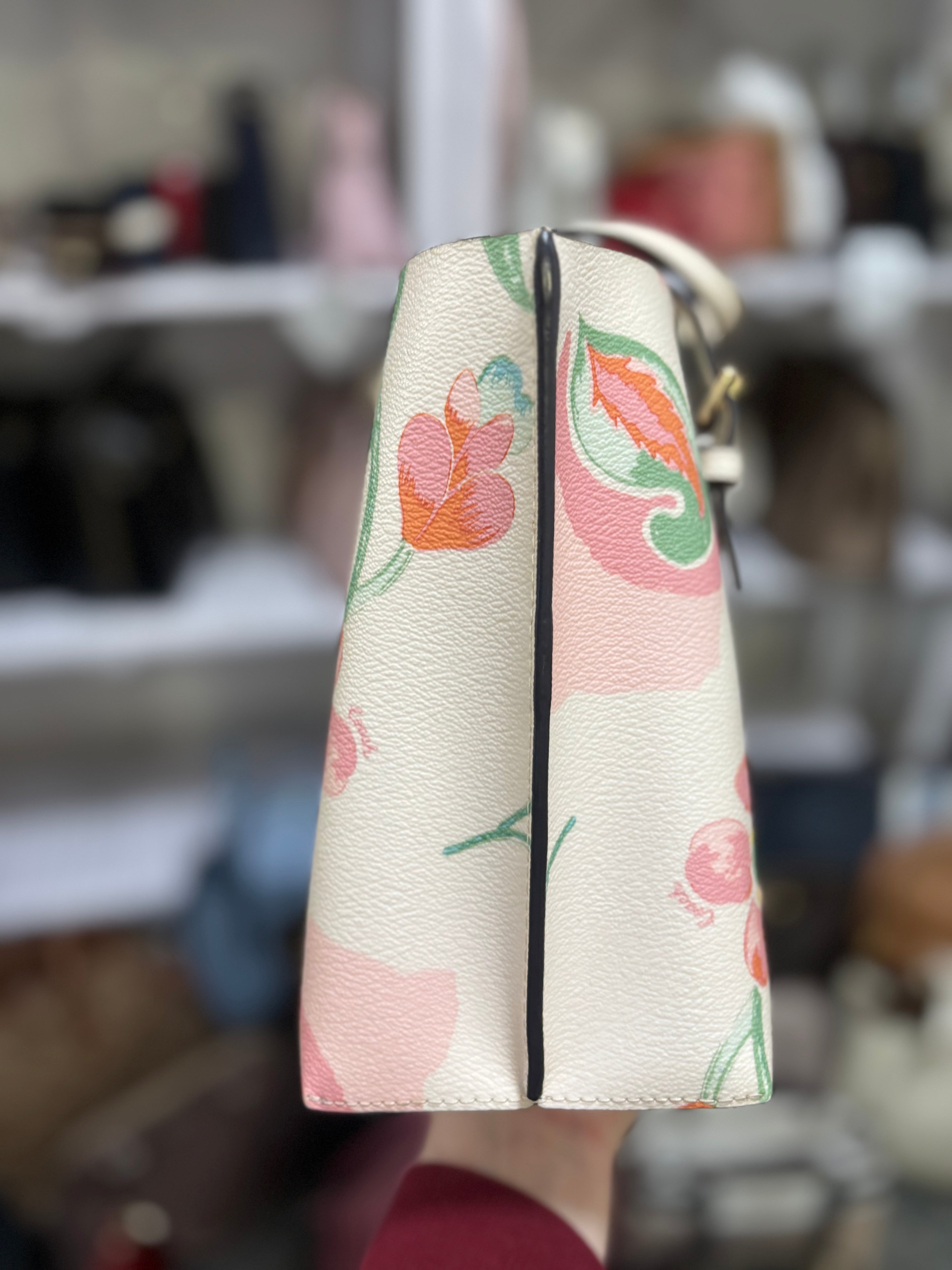 COACH Mollie Tote 25 Dreamy Land Floral Print/Chalk Multi