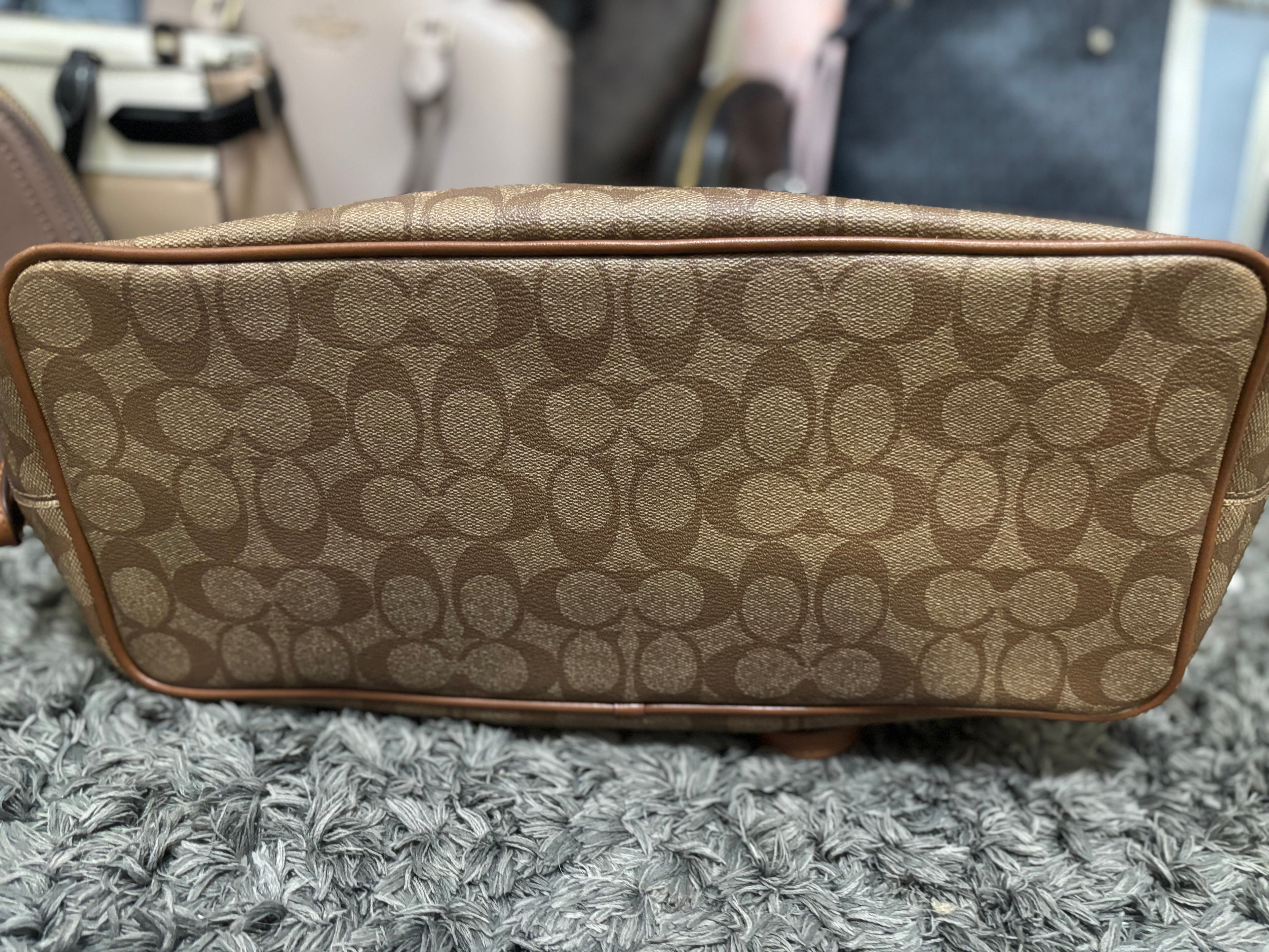 COACH Drawstring Carryall in Signature