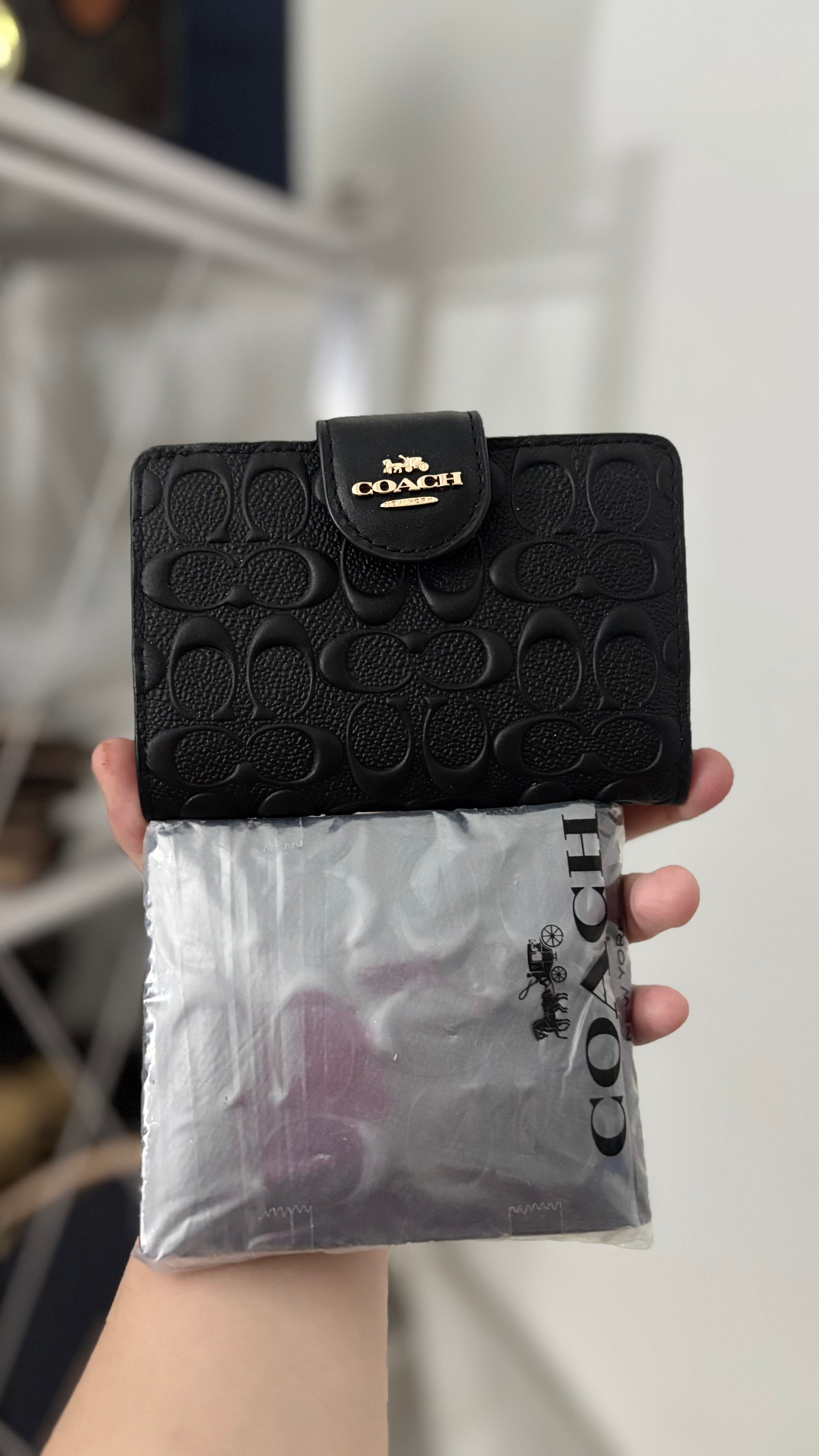 Coach Medium Corner Zip Wallet