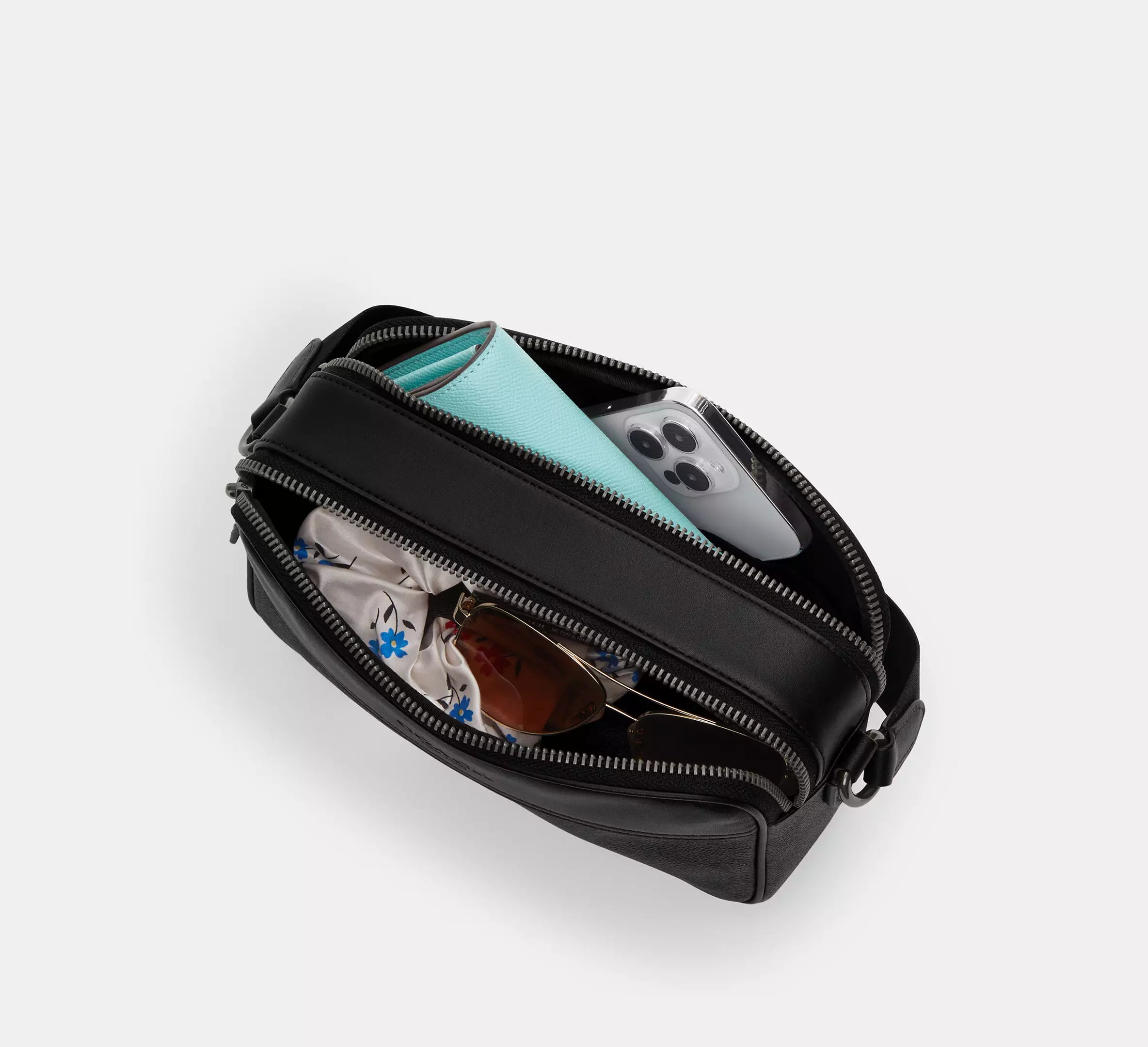 Graham Crossbody Bag In Signature Canvas Brown