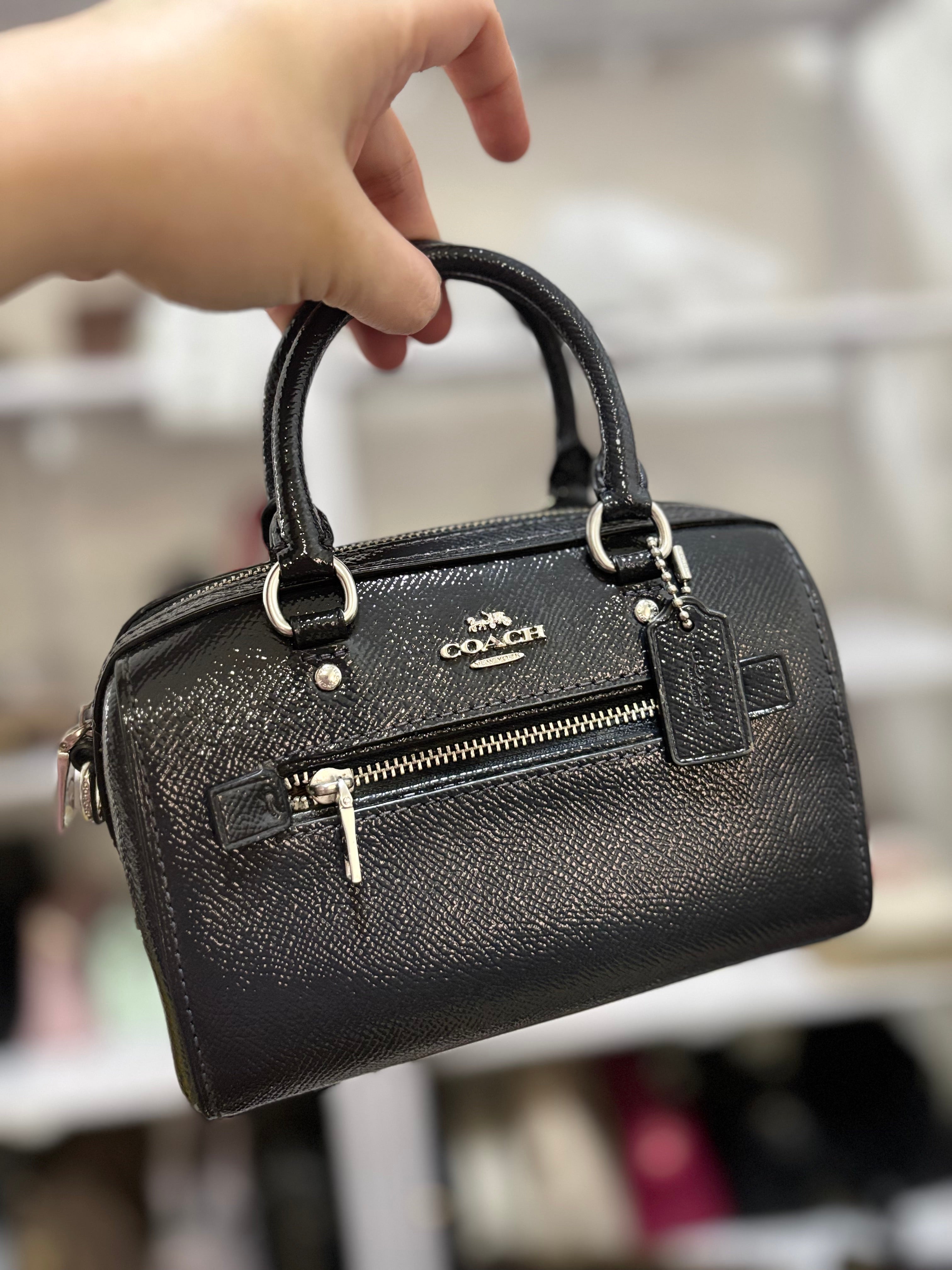 COACH Mini Rowan Crossbody Midnight Navy