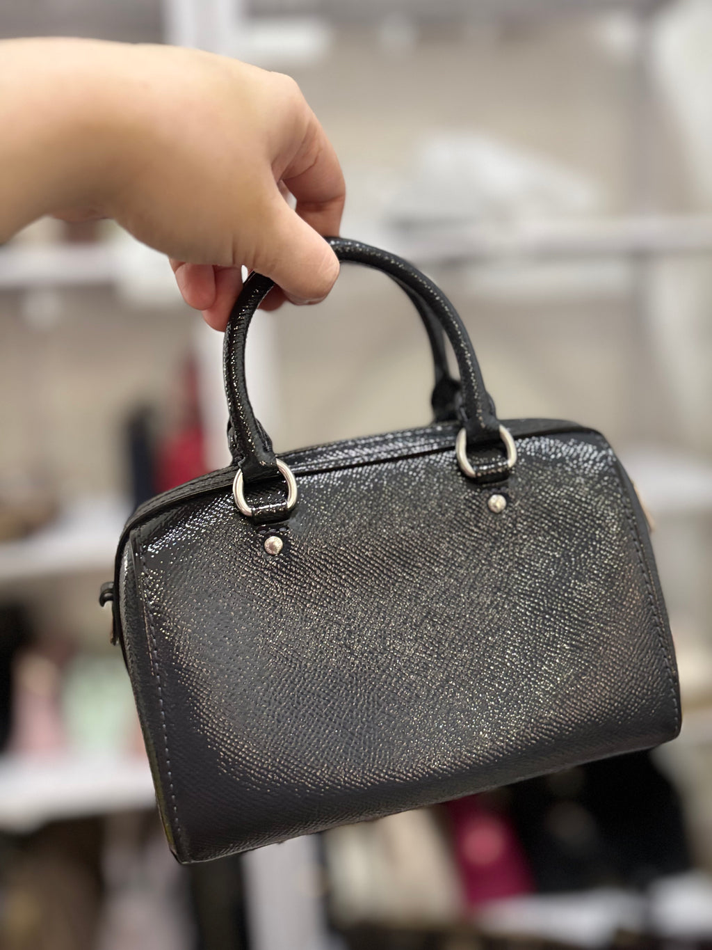 COACH Mini Rowan Crossbody Midnight Navy