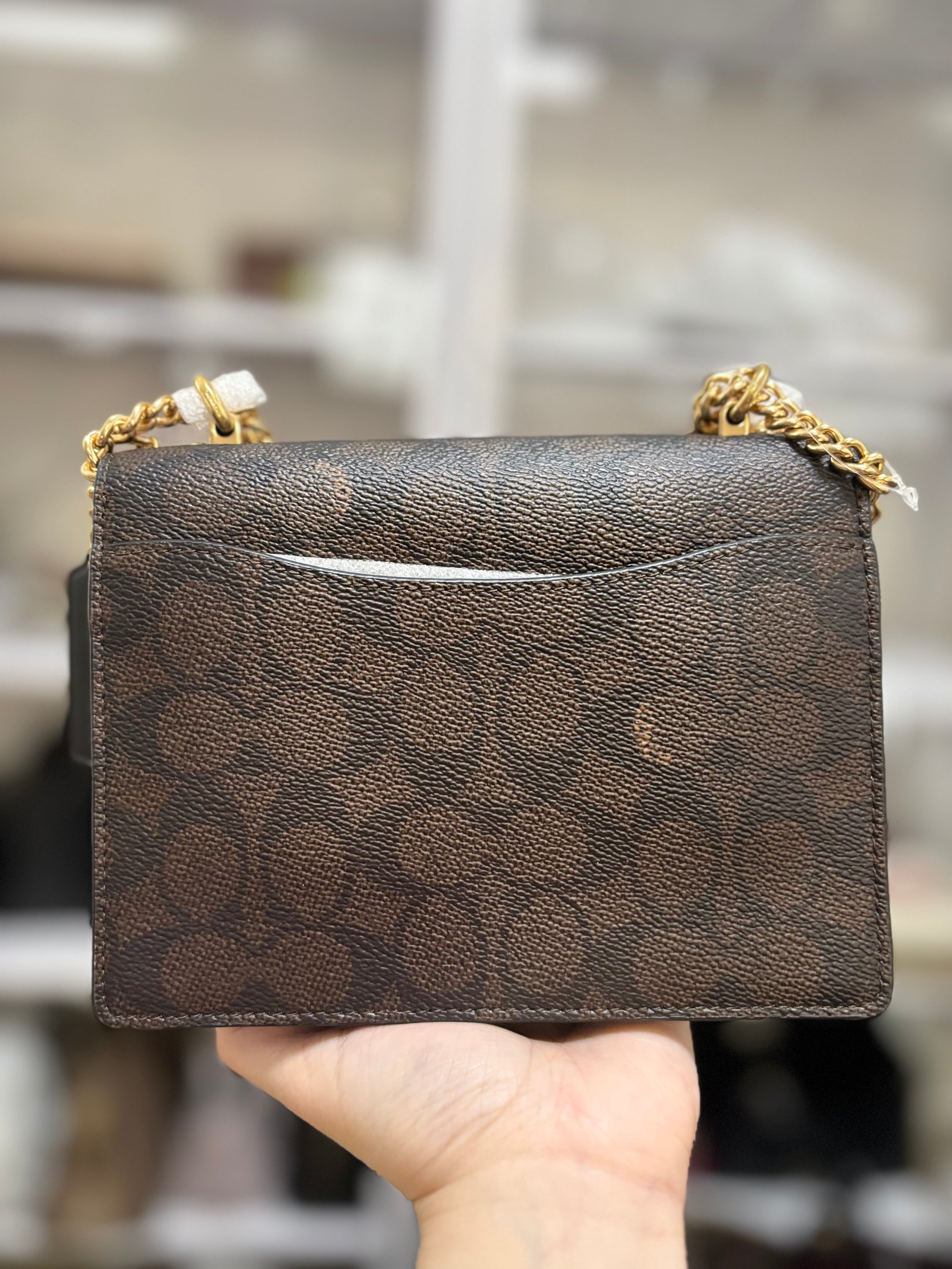 COACH Mini Klare Crossbody Bag In Signature Canvas
