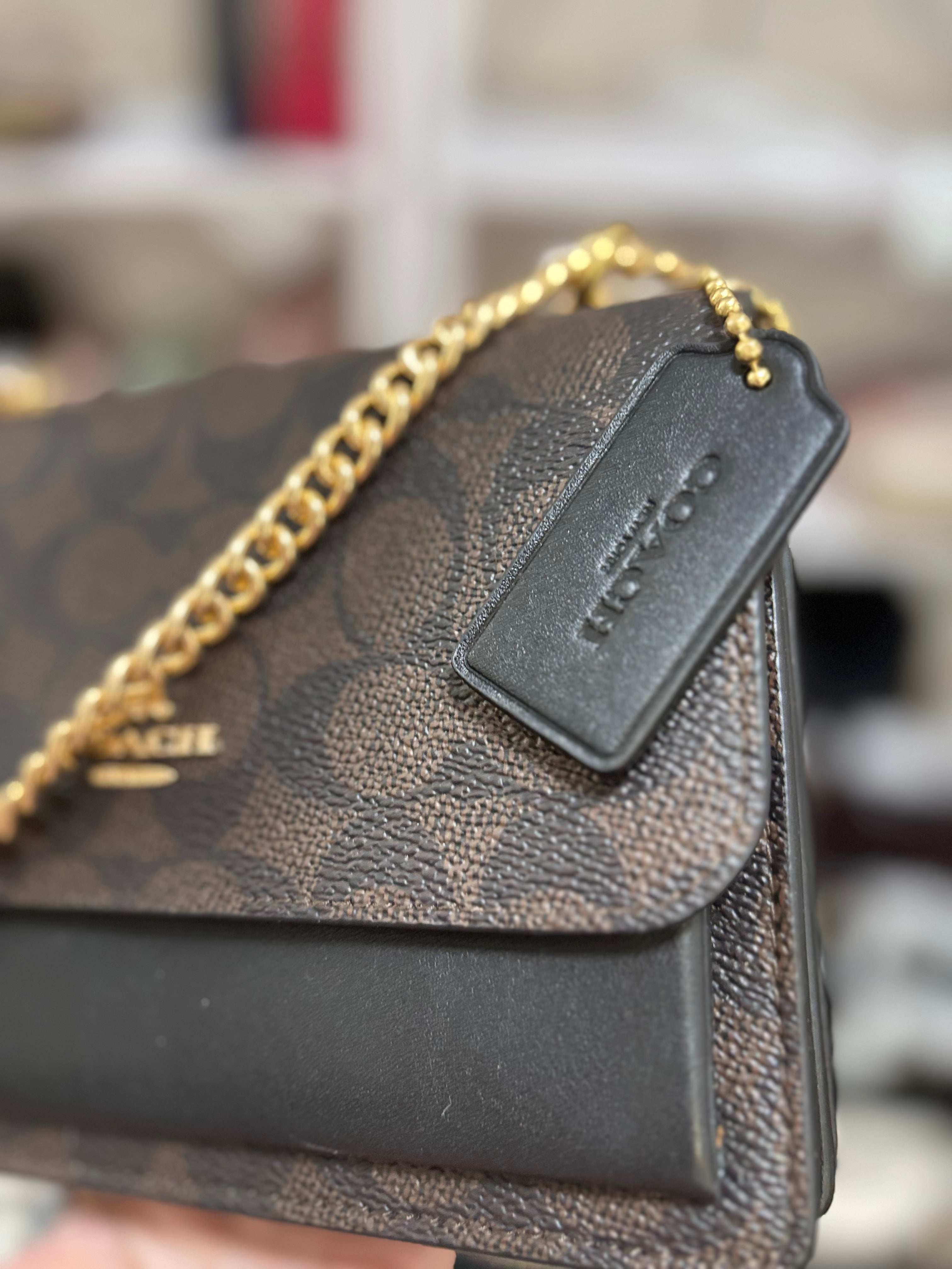 COACH Mini Klare Crossbody Bag In Signature Canvas