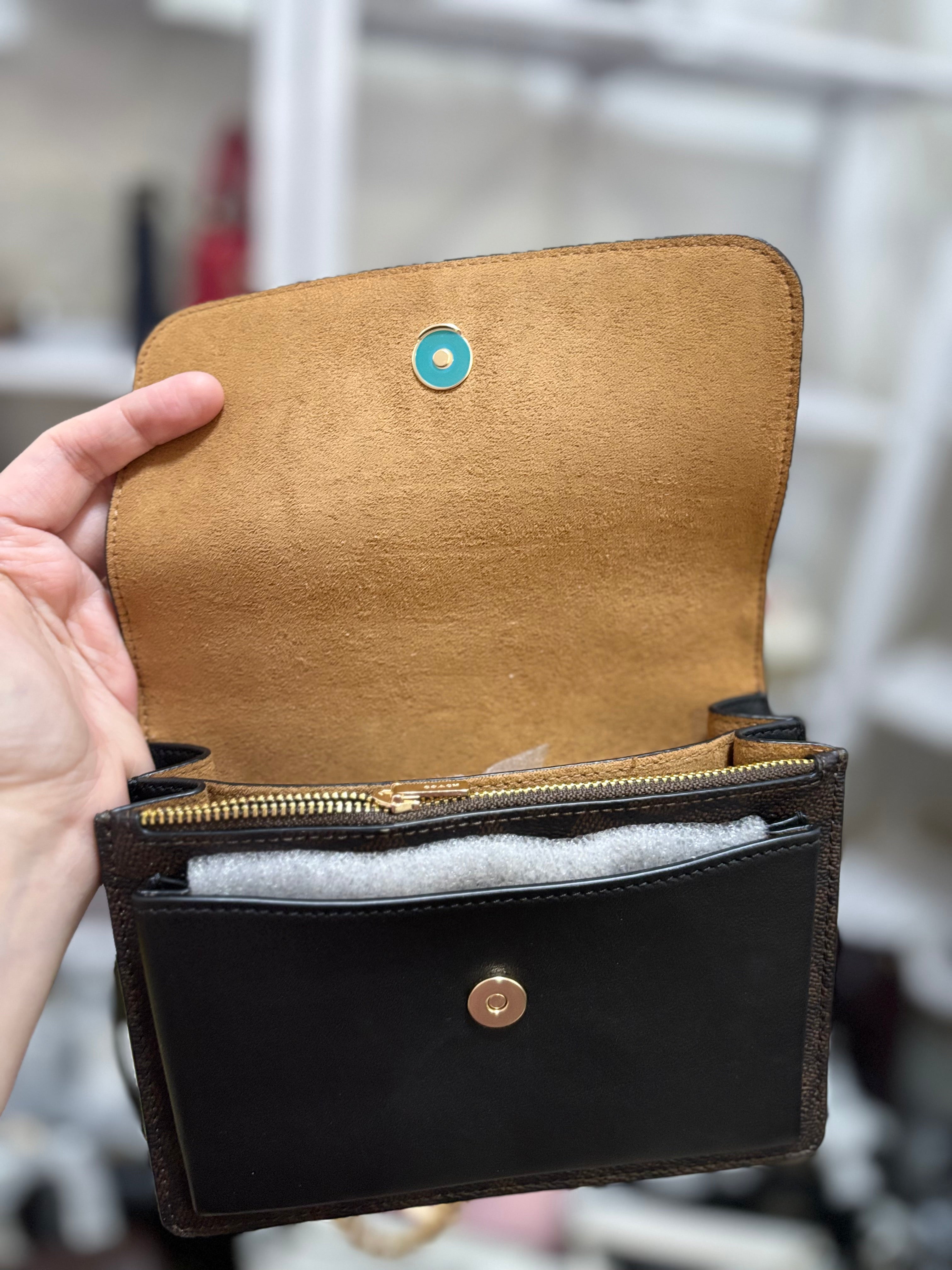 COACH Mini Klare Crossbody Bag In Signature Canvas