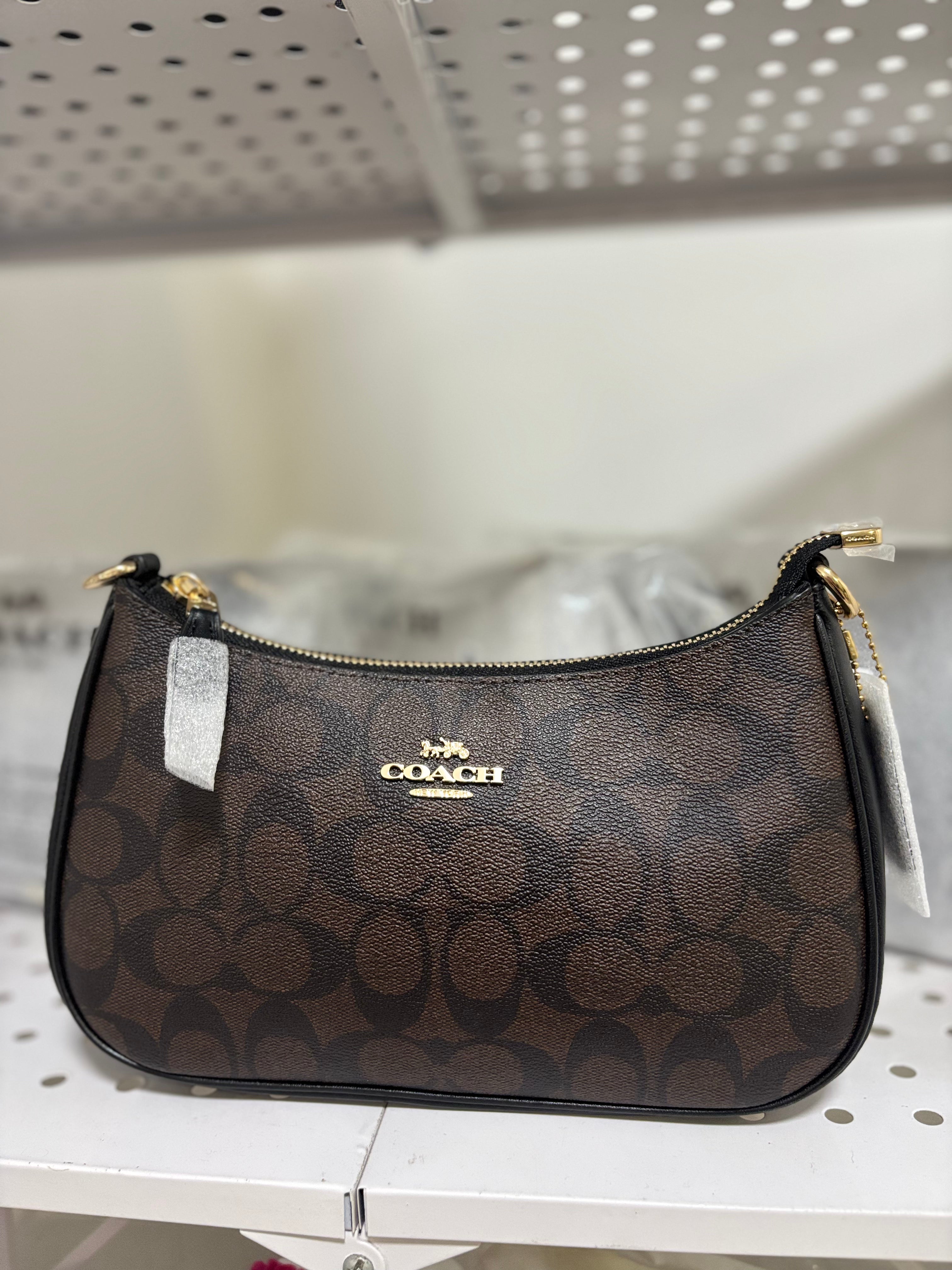 COACH Teri Shoulder Bag In Signature Canvas