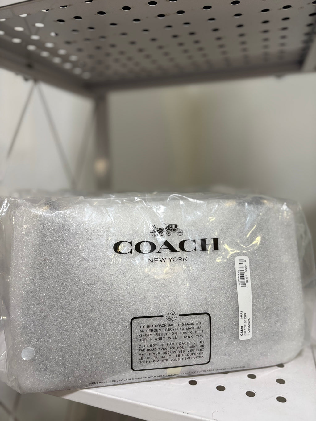 COACH Teri Shoulder Bag In Signature Canvas
