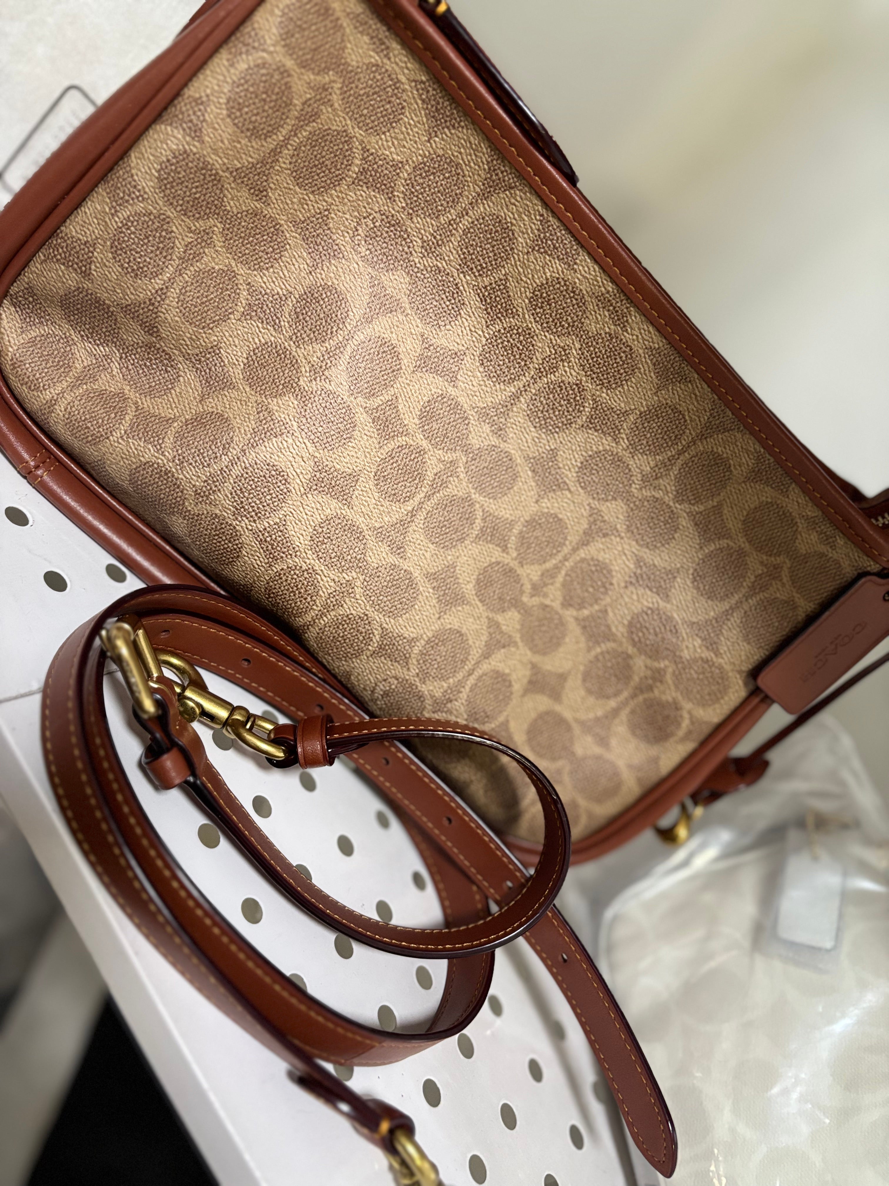 COACH Cary Crossbody Bag In Signature Canvas