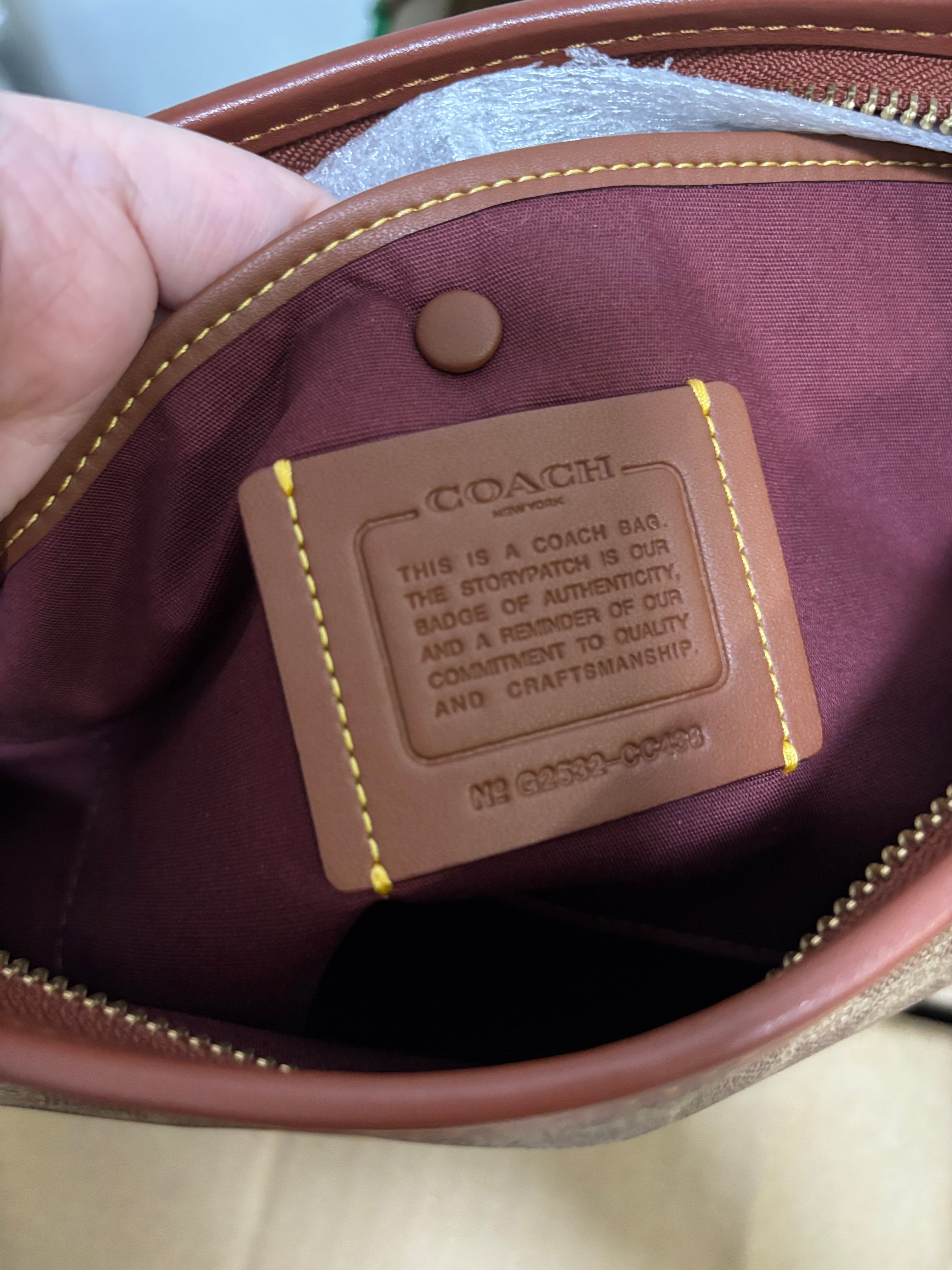 COACH Cary Crossbody Bag In Signature Canvas