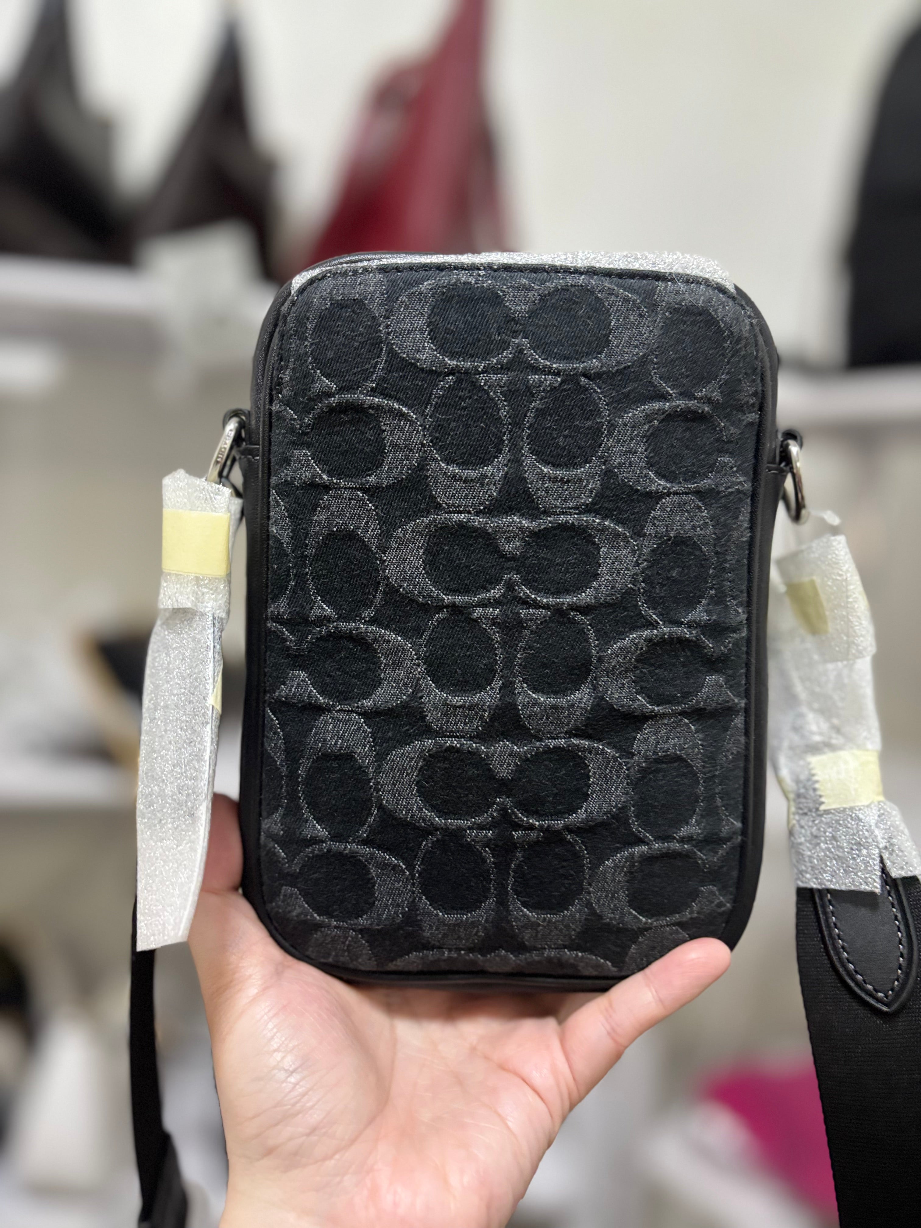 COACH Stanton Crossbody in Signature Denim