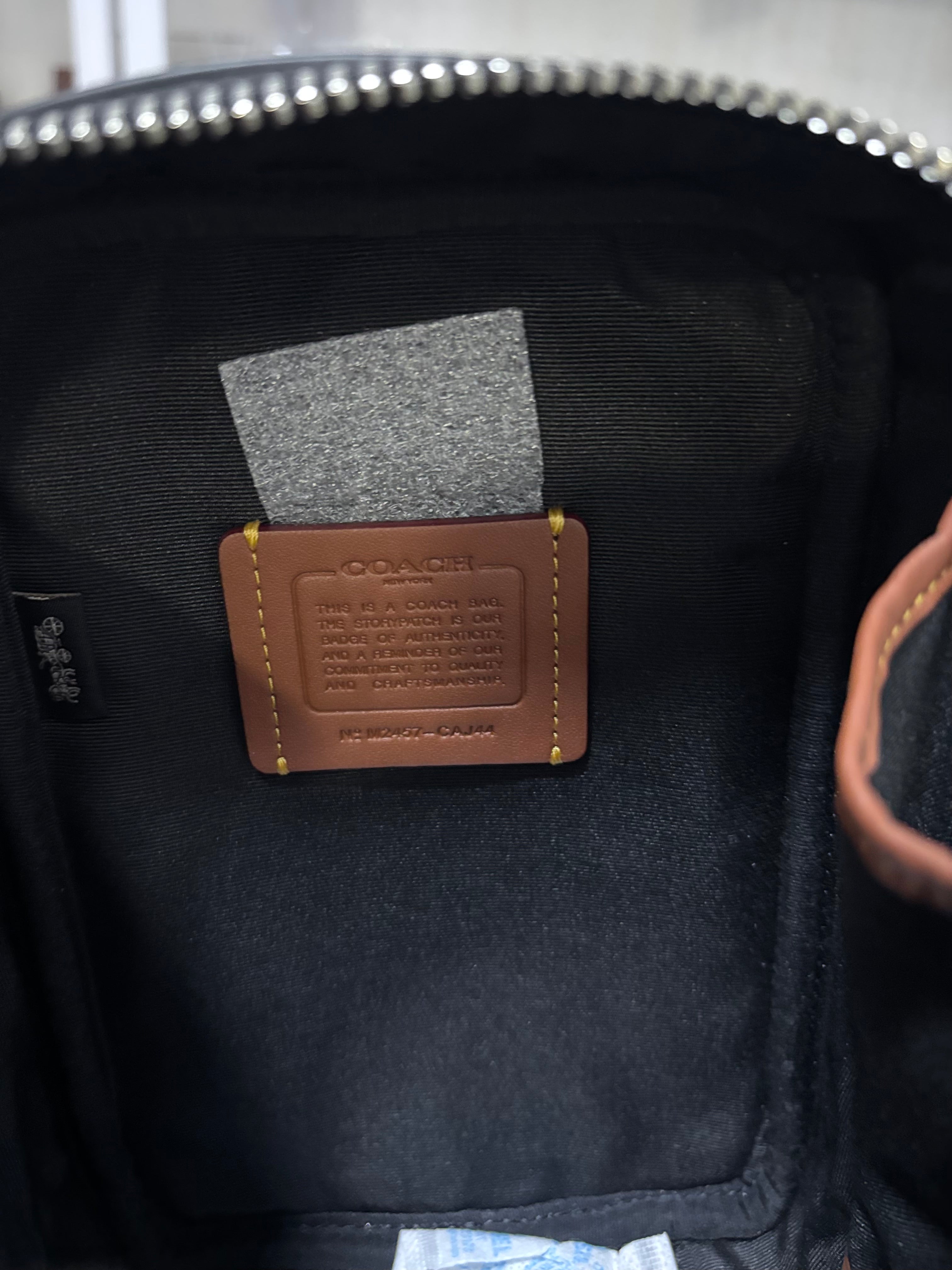 COACH Stanton Crossbody in Signature Denim