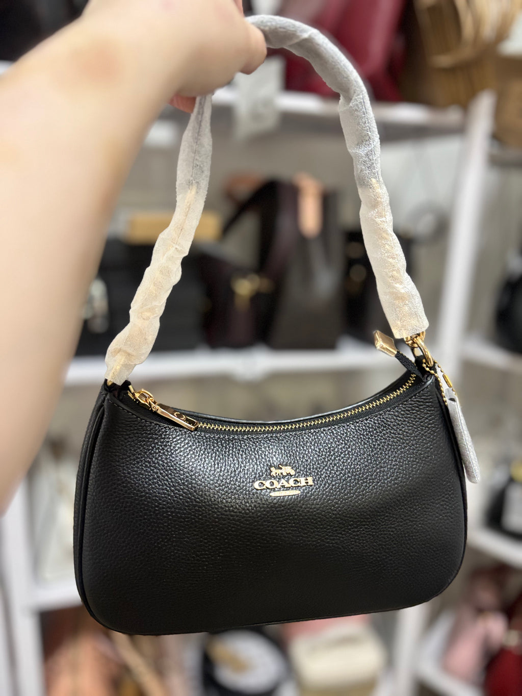 COACH Teri Shoulder Bag In Signature Canvas