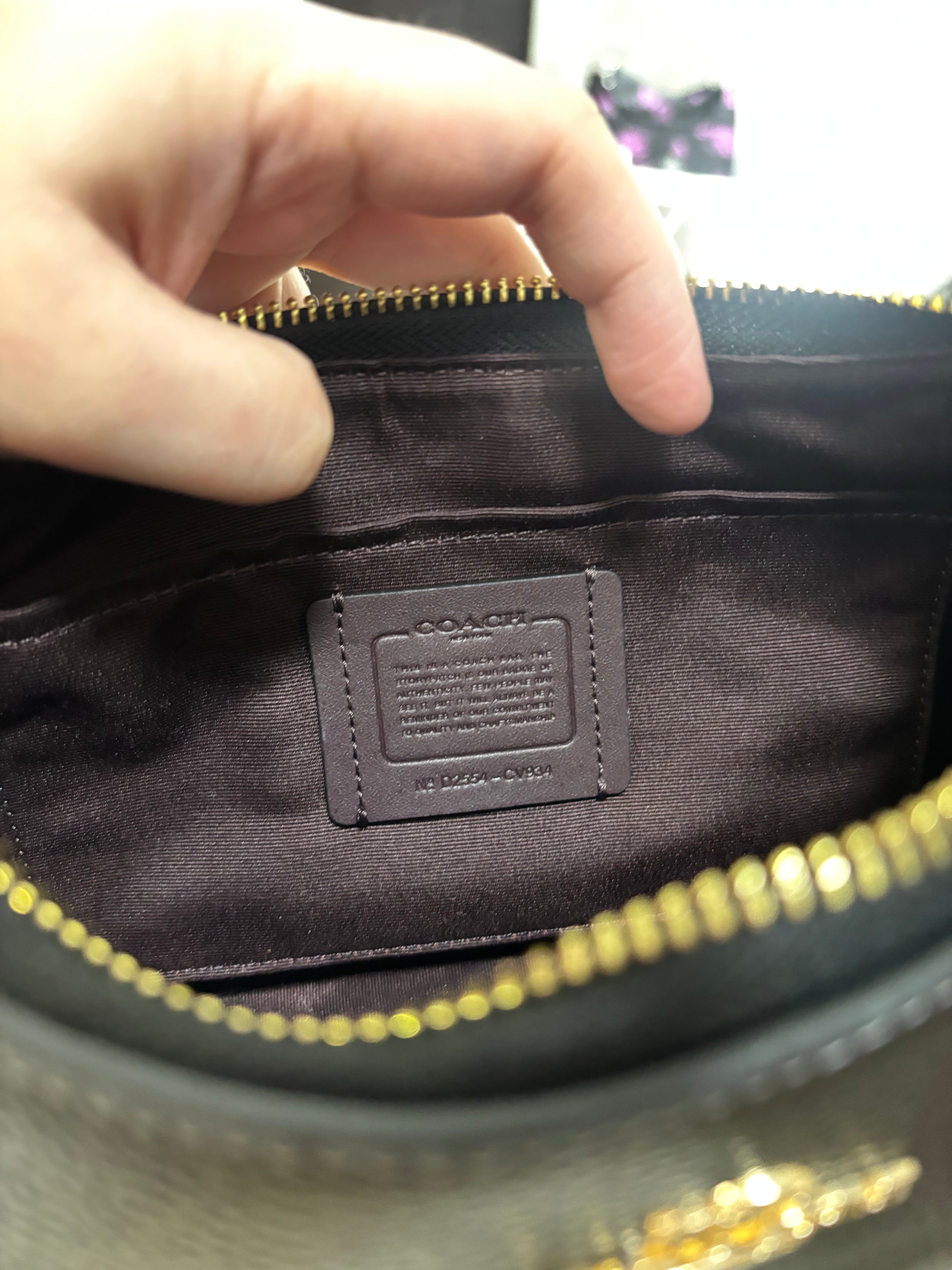 COACH Teri Shoulder Bag In Signature Canvas