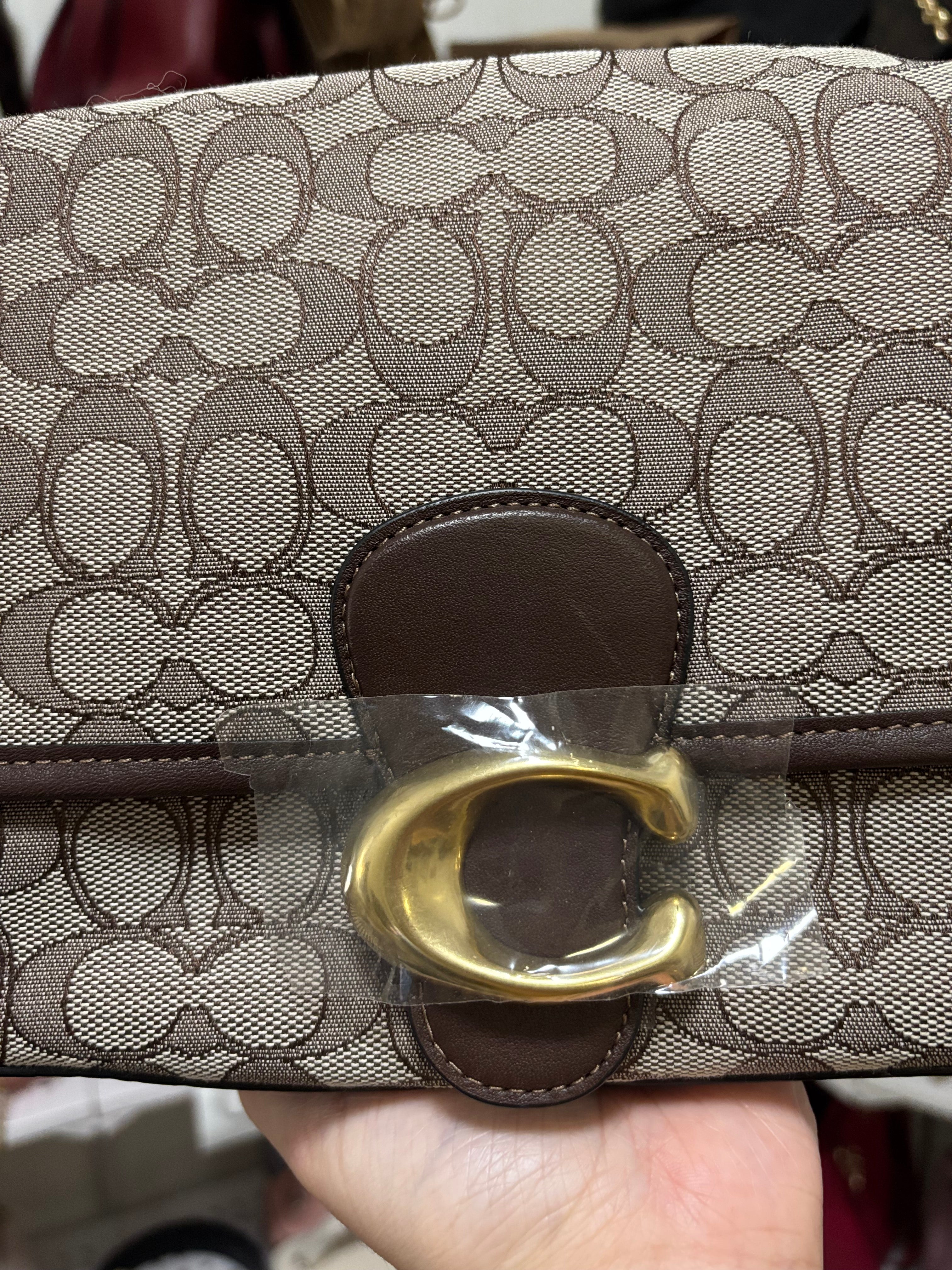 COACH Tabby Soft Shoulder Bag in Signature Jacquard