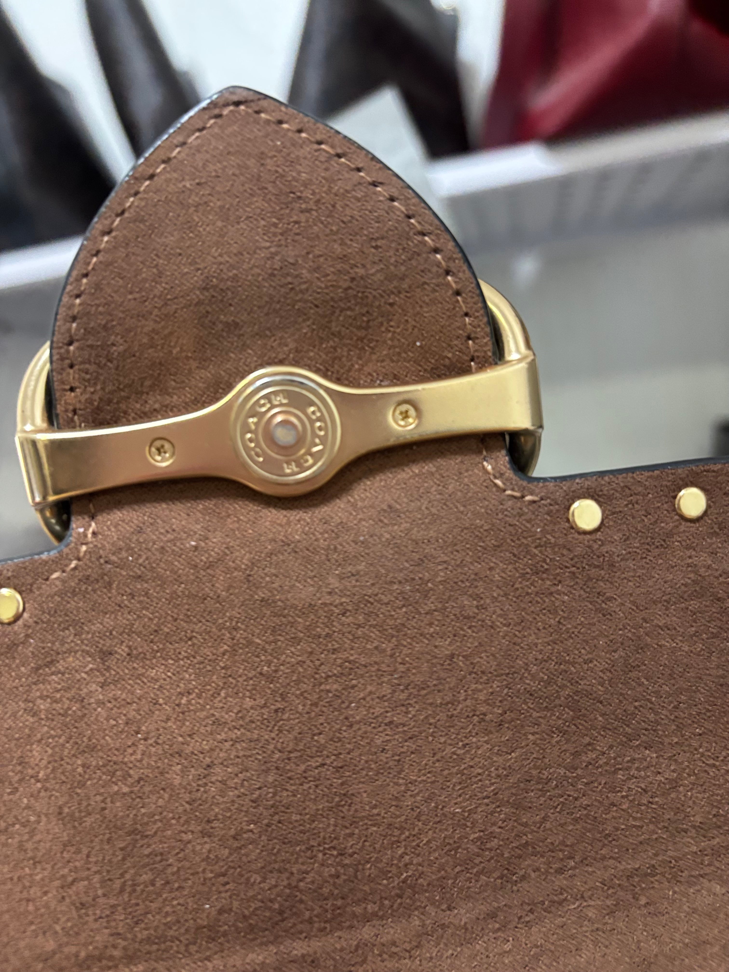 COACH Morgan Top Handle Satchel In Colorblock Signature Canvas With Rivets