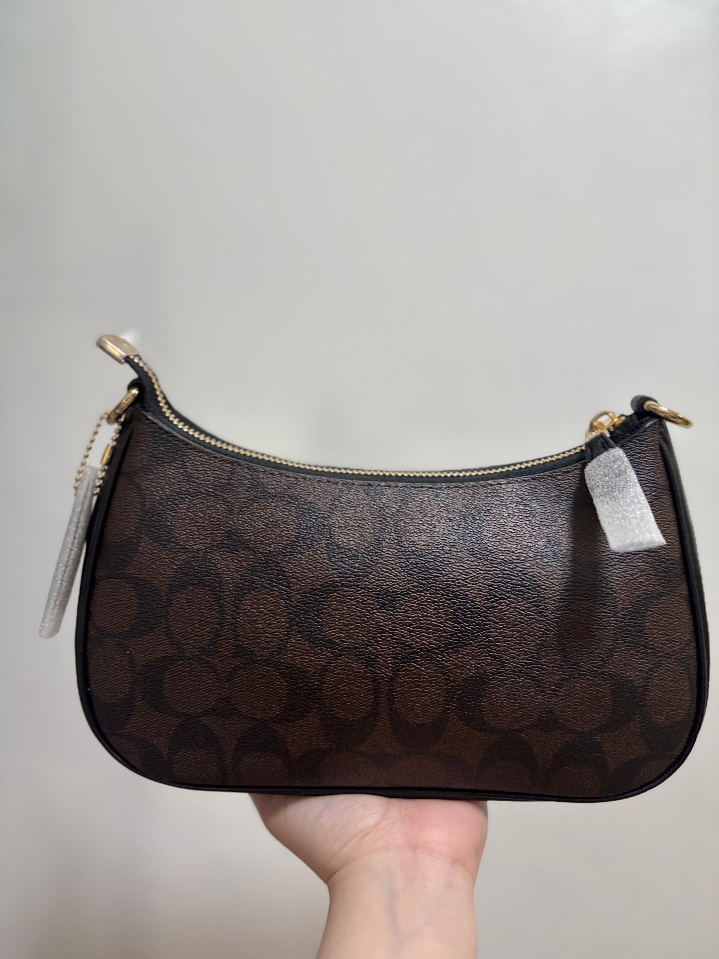 COACH Teri Shoulder Bag In Signature Canvas