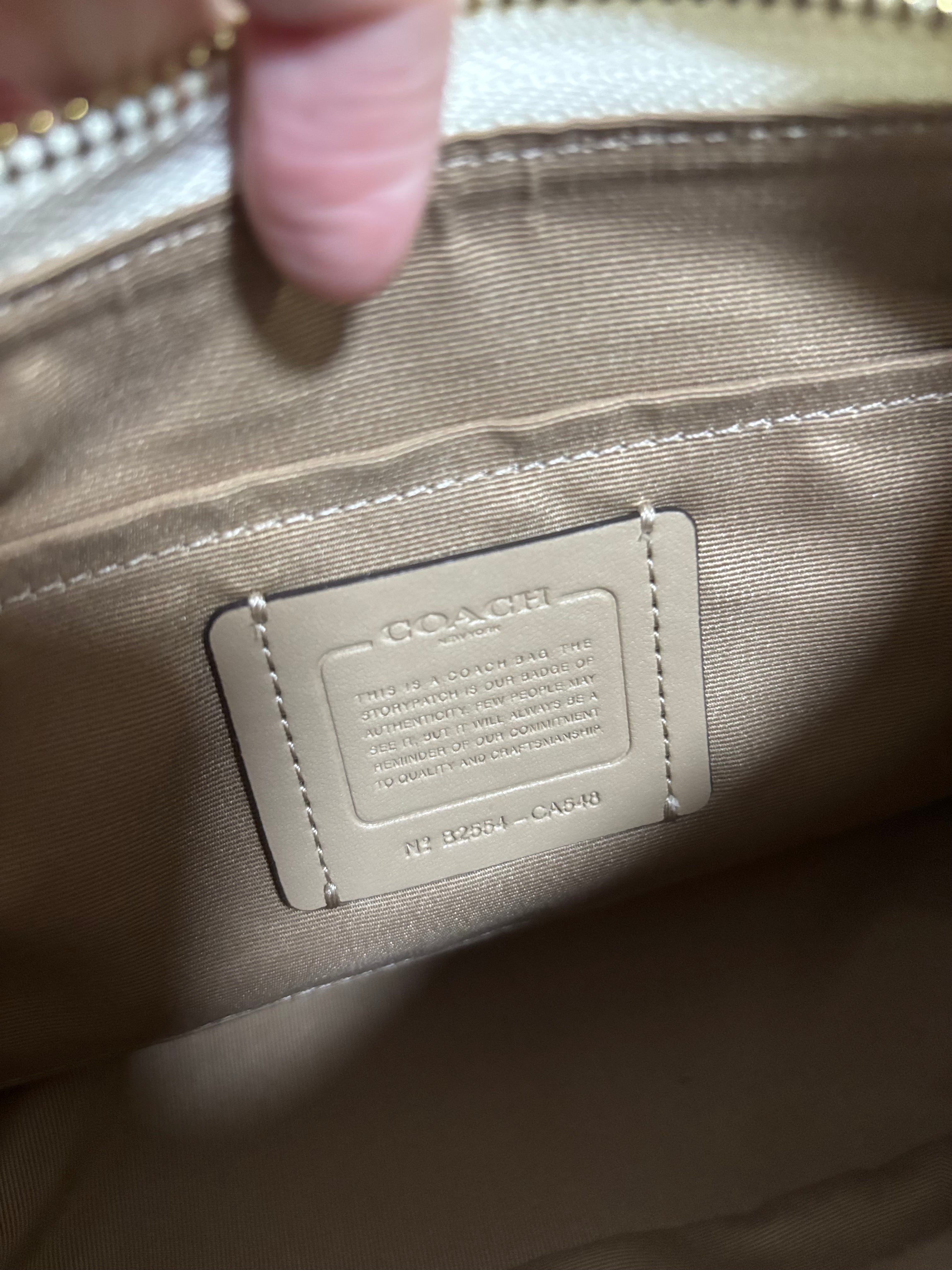 COACH Teri Shoulder Bag In Signature Canvas