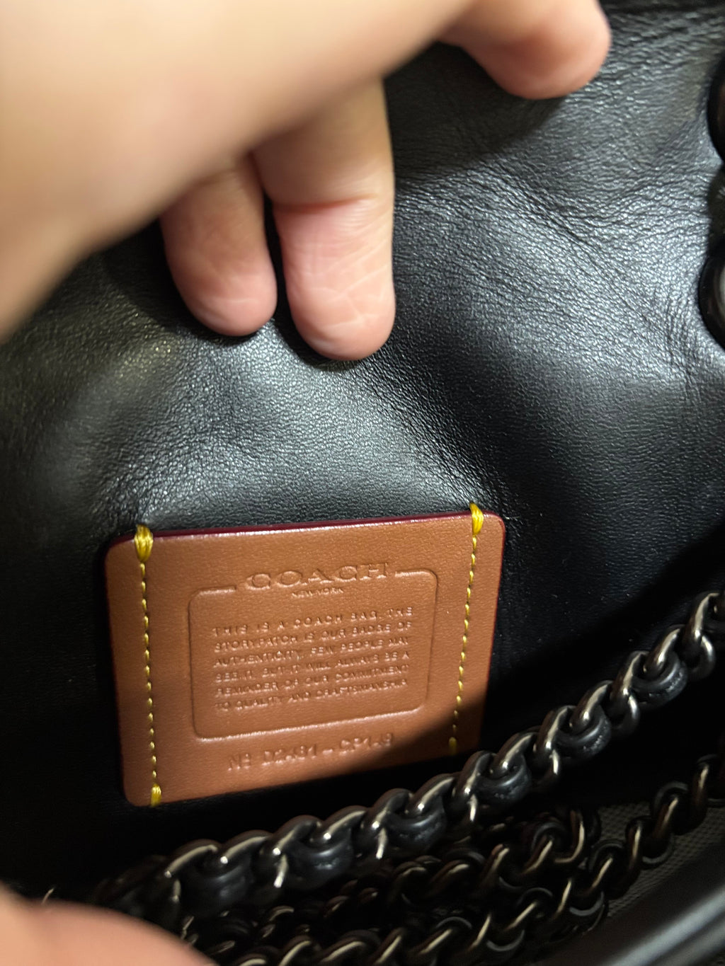COACH Tabby Shoulder Bag 20 With Pillow Quilting