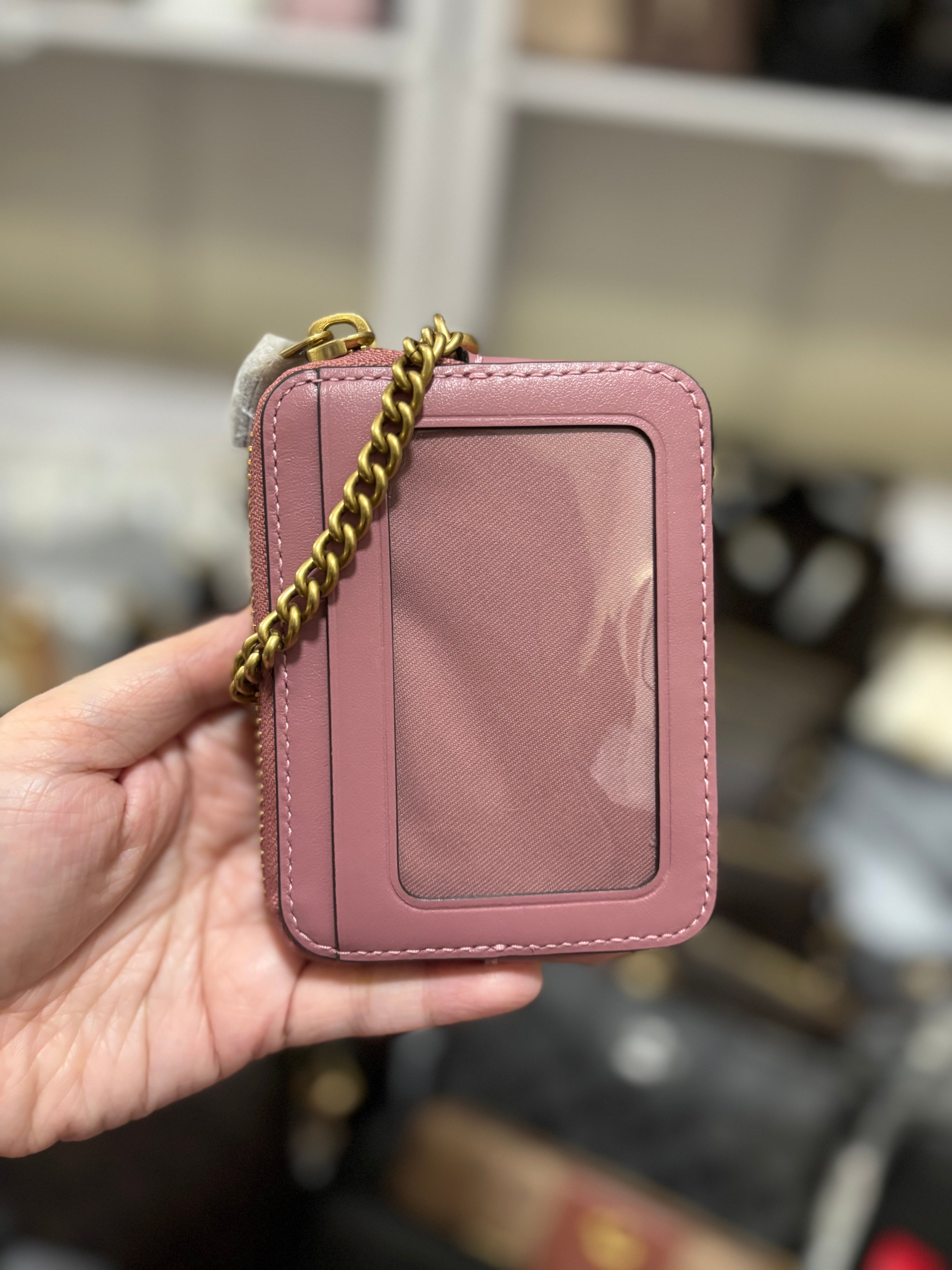 COACH Essential Chain Card Case