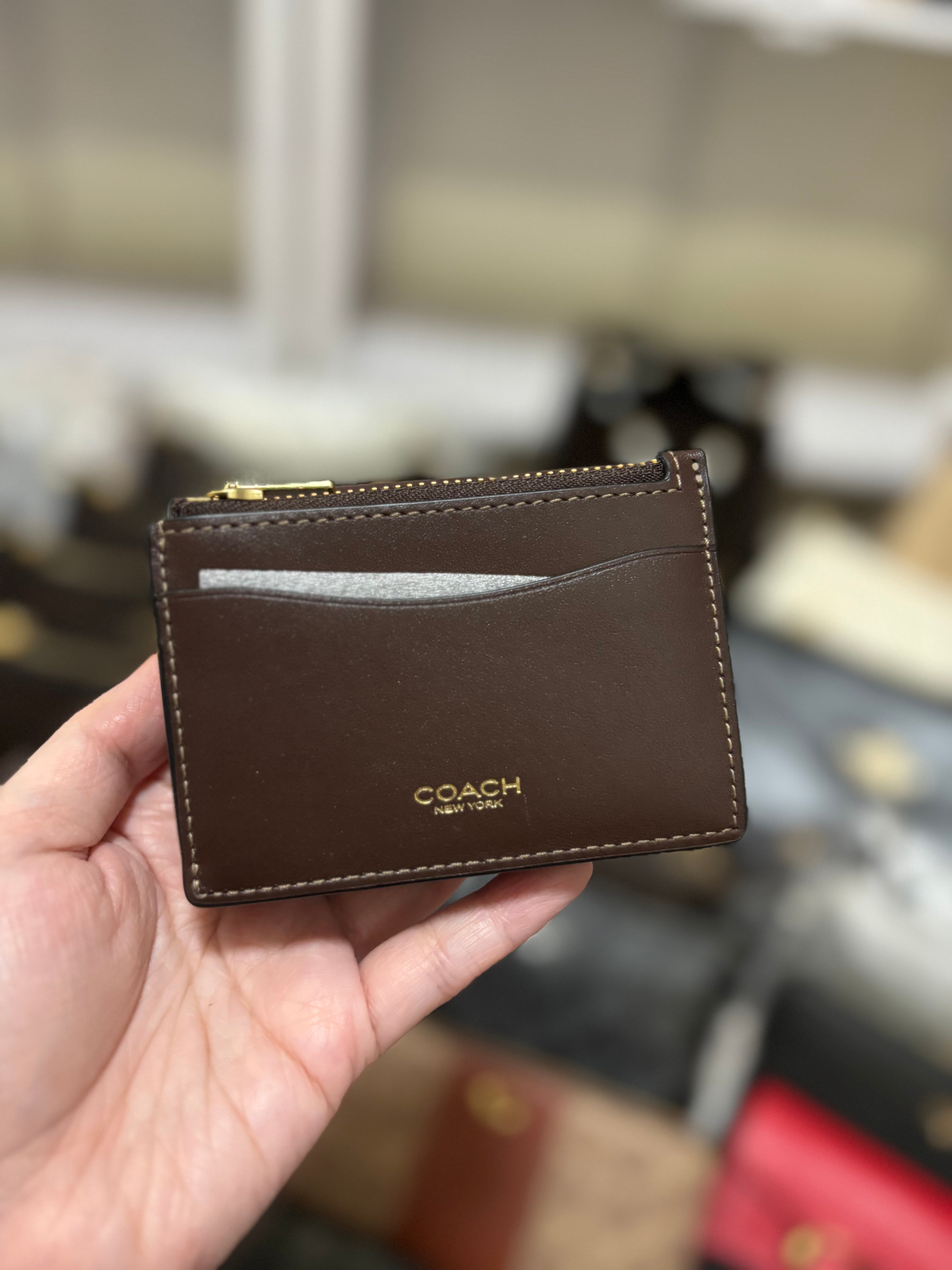 COACH Essential Card Holder Wallet