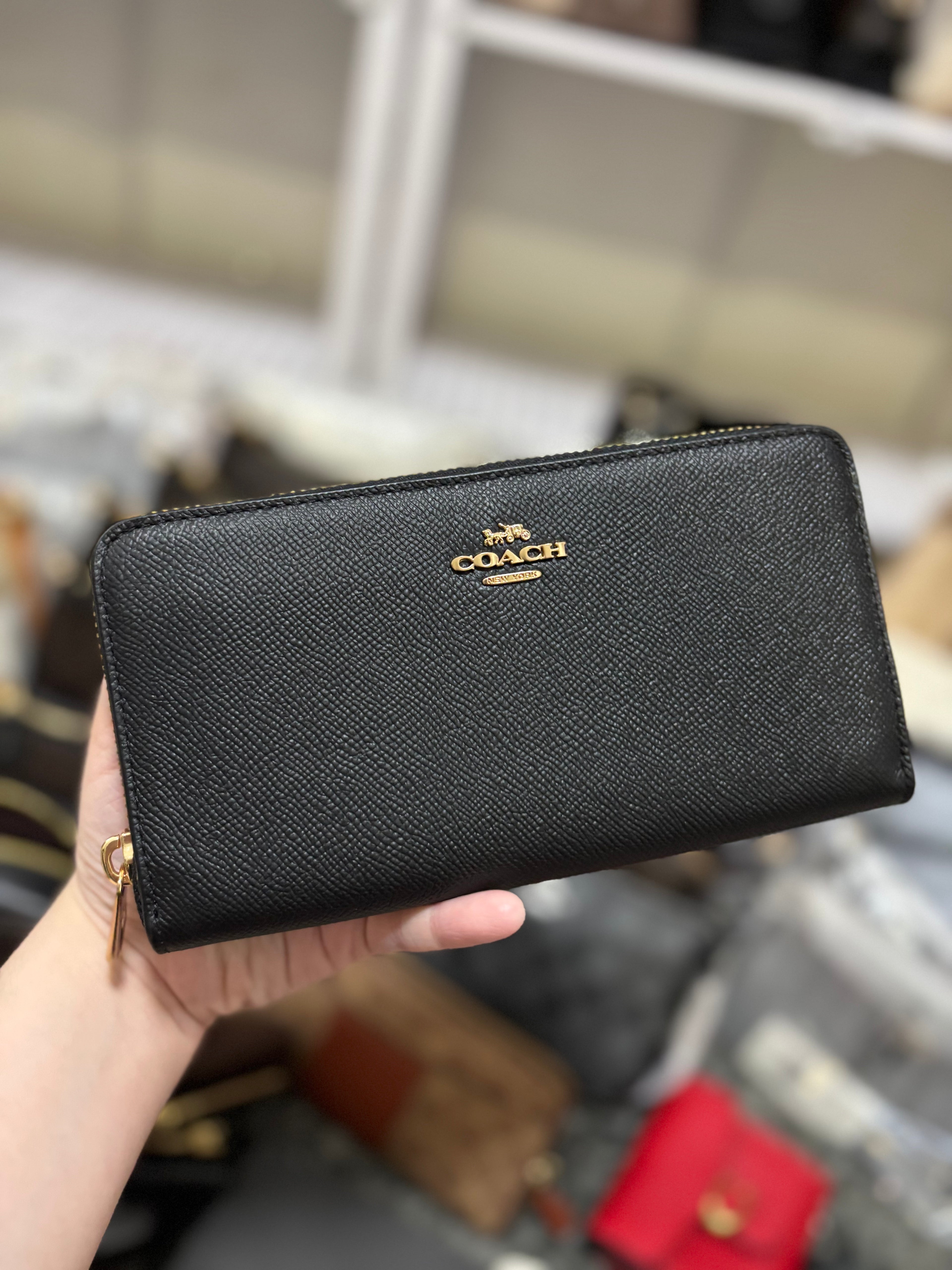 COACH Continental Zip Around Wallet