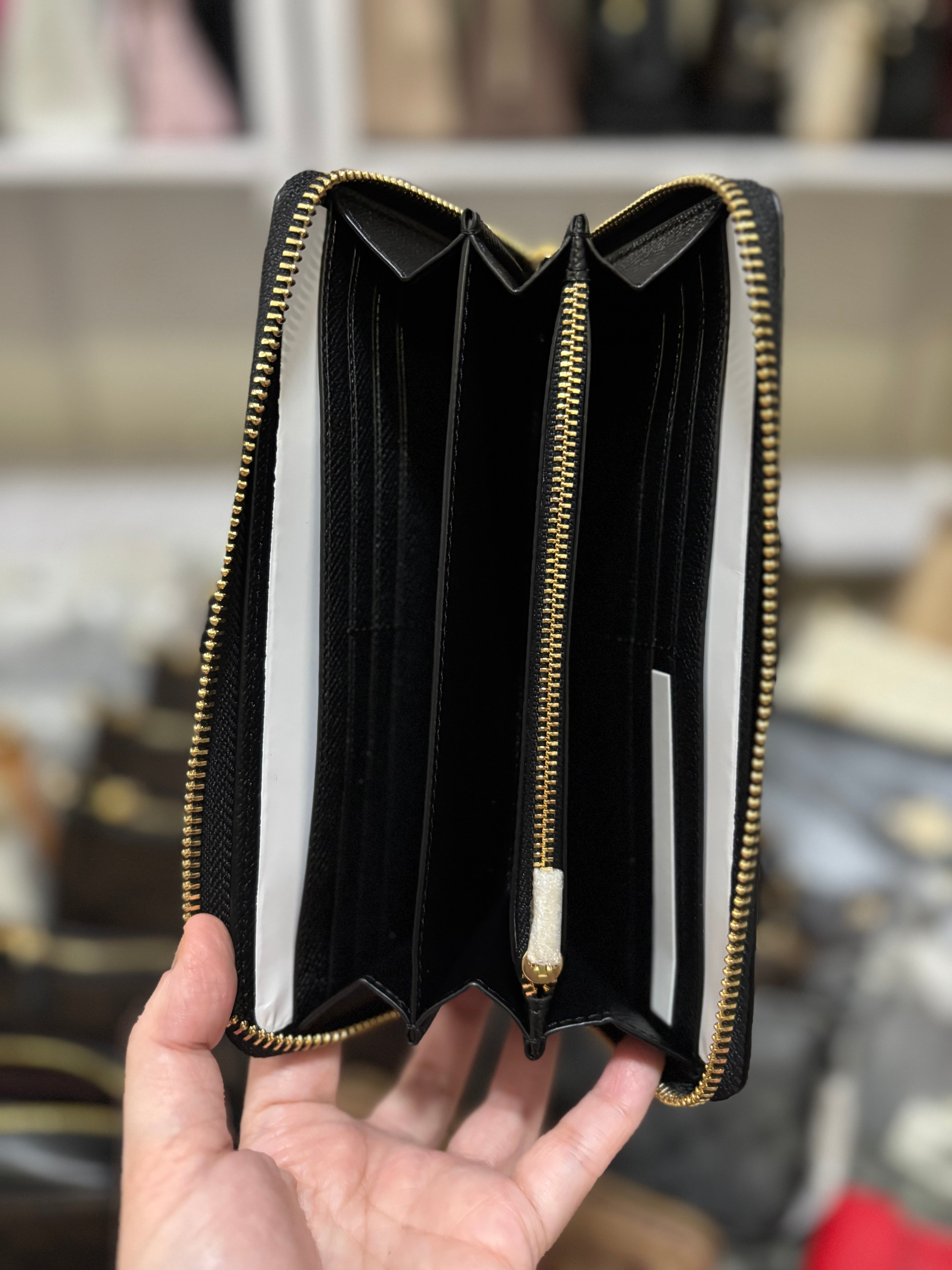 COACH Continental Zip Around Wallet