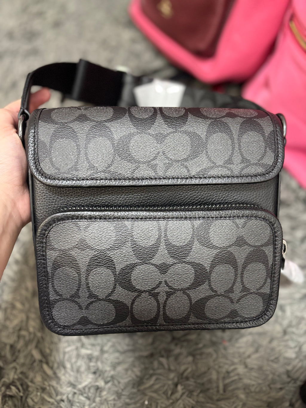 COACH Sullivan Flap in Signature Canvas
