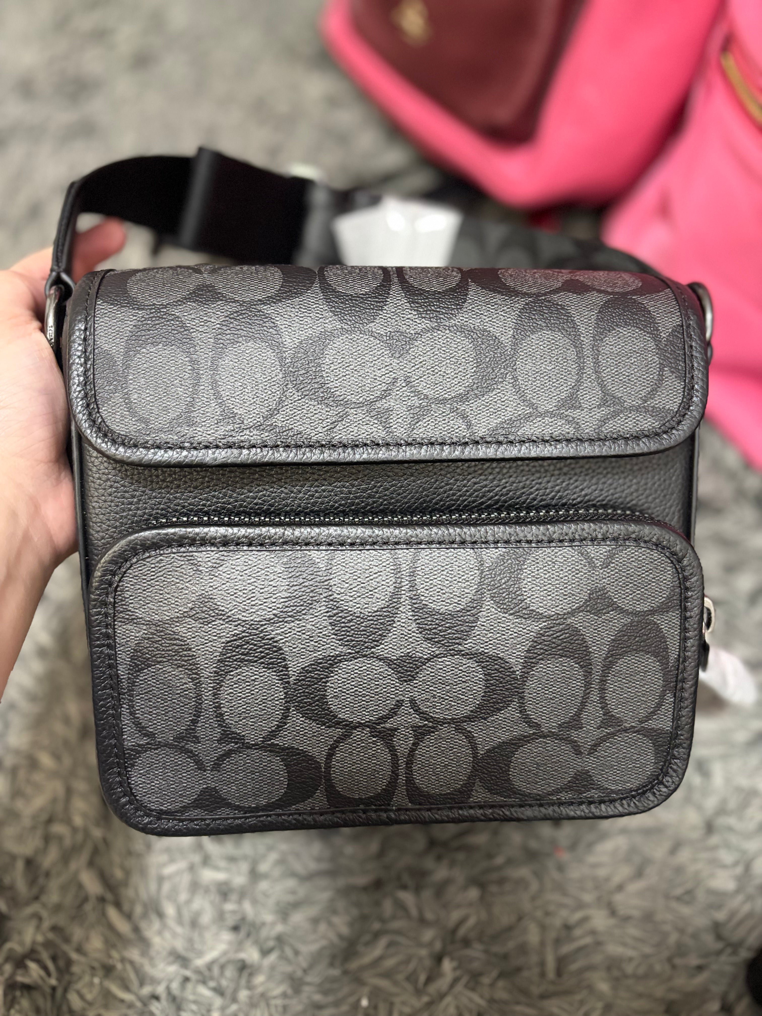 COACH Sullivan Flap in Signature Canvas