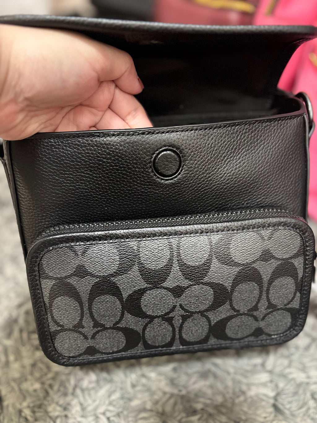 COACH Sullivan Flap in Signature Canvas
